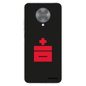 Picasee silikonový průhledný obal pro Xiaomi Poco F2 Pro - Le Plastenciaga