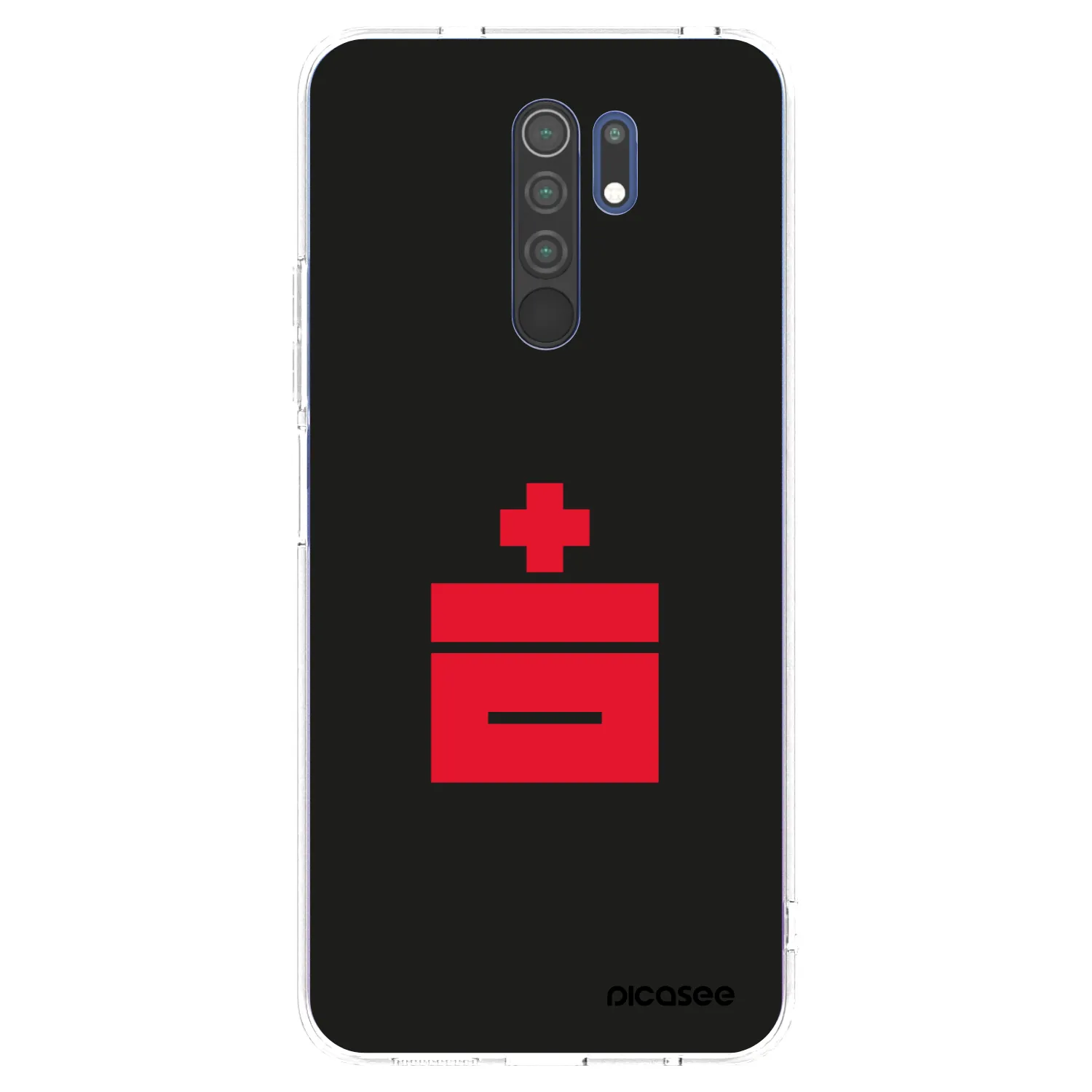 Picasee silikonový průhledný obal pro Xiaomi Redmi 9 - Le Plastenciaga