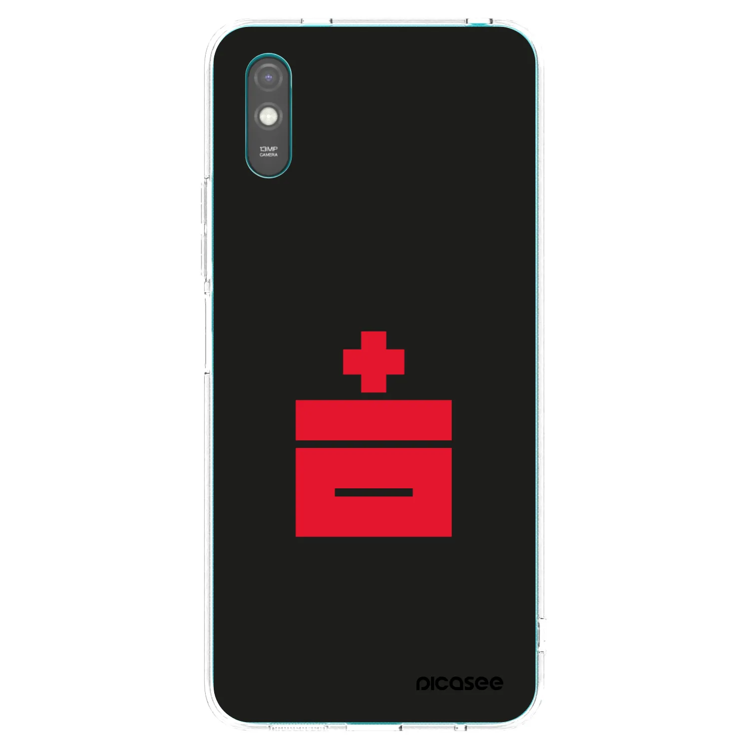Picasee silikonový průhledný obal pro Xiaomi Redmi 9A - Le Plastenciaga