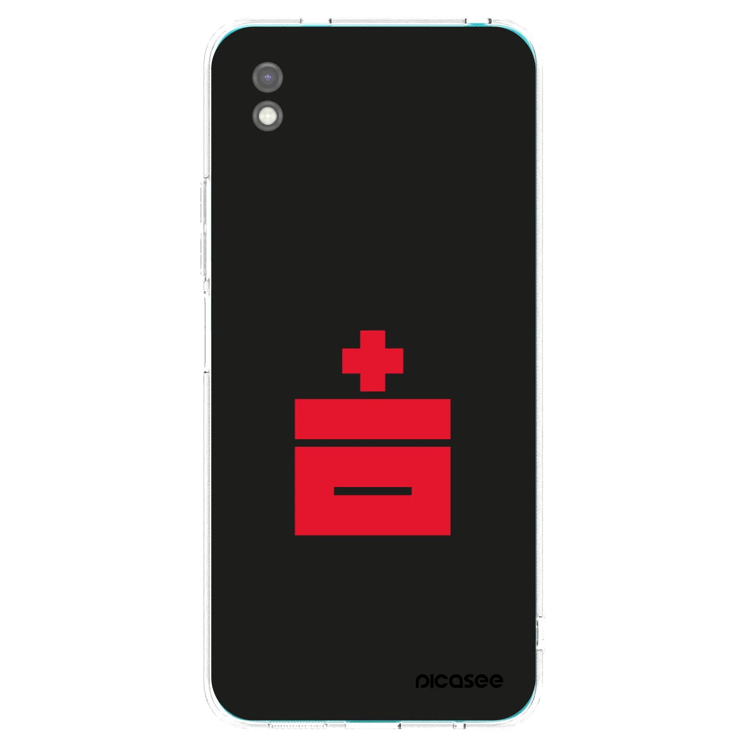 Picasee silikonový černý obal pro Xiaomi Redmi 9A - Le Plastenciaga