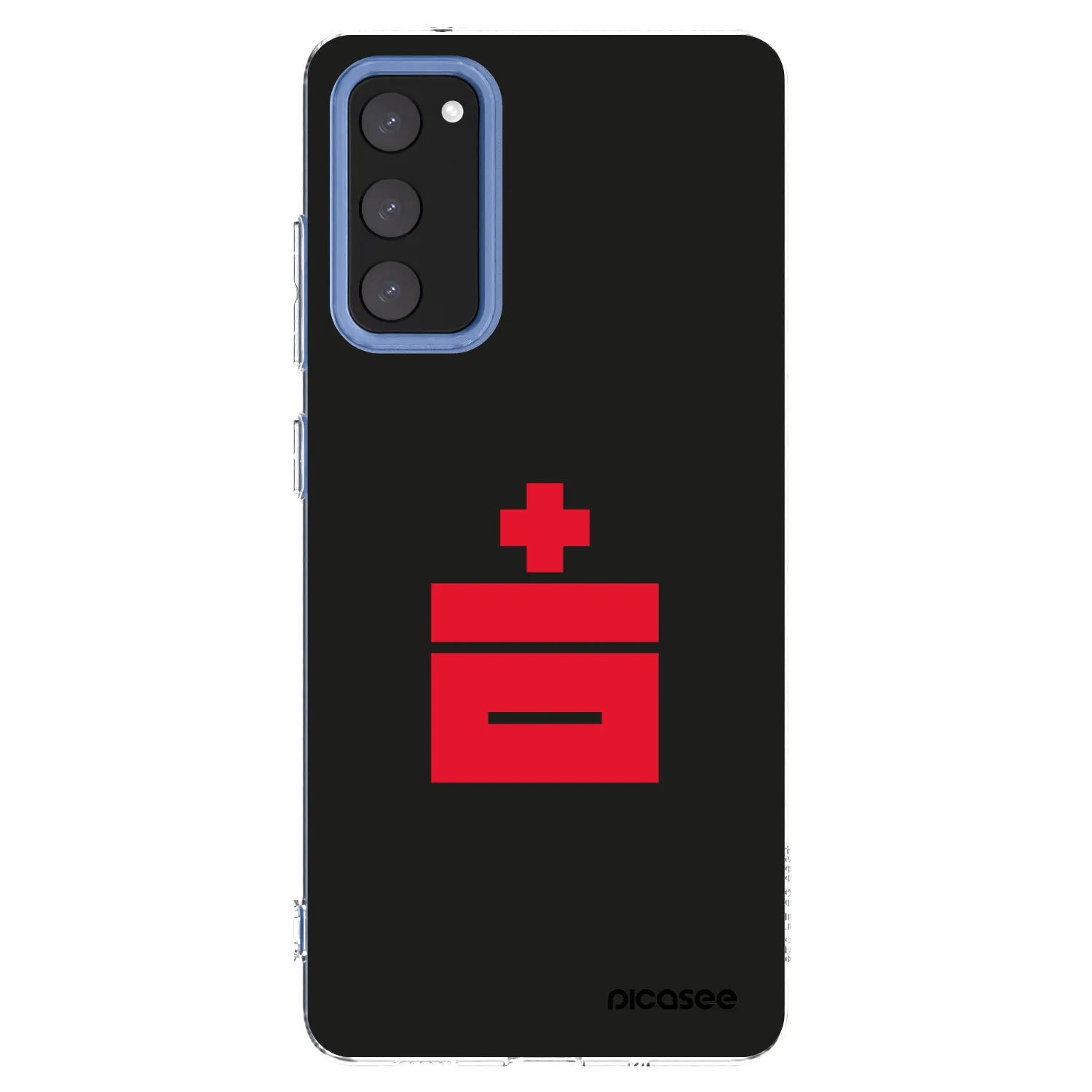 Picasee silikonový průhledný obal pro Samsung Galaxy S20 FE - Le Plastenciaga