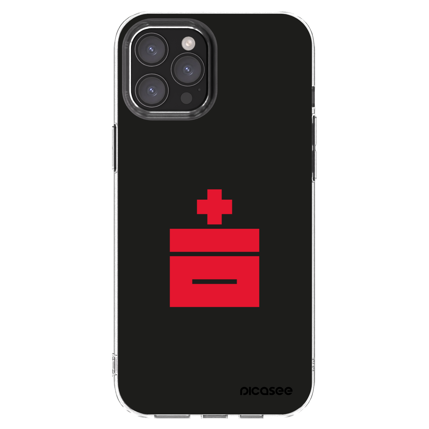 Picasee silikonový průhledný obal pro Apple iPhone 12 Pro Max - Le Plastenciaga