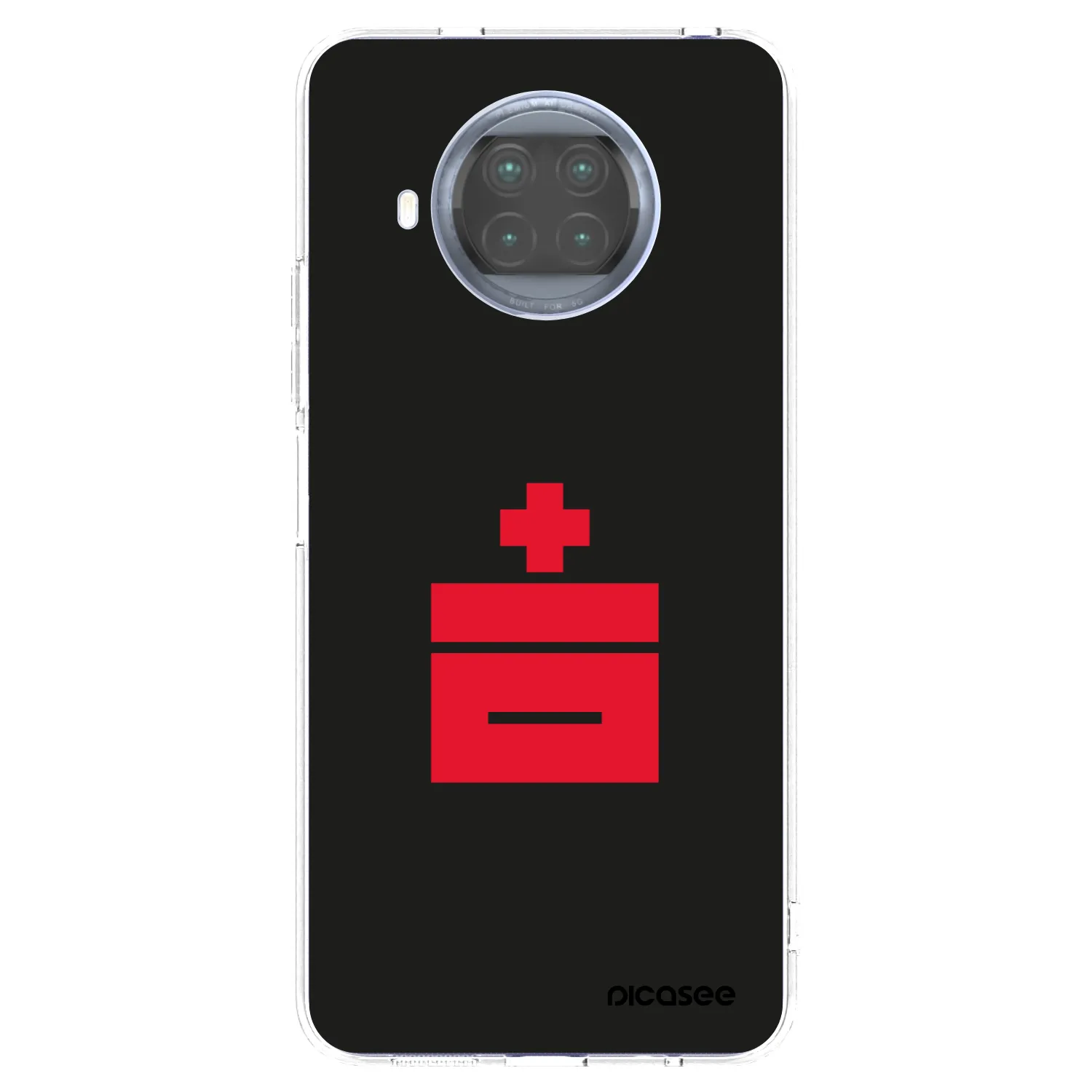 Picasee silikonový průhledný obal pro Xiaomi Mi 10T Lite - Le Plastenciaga
