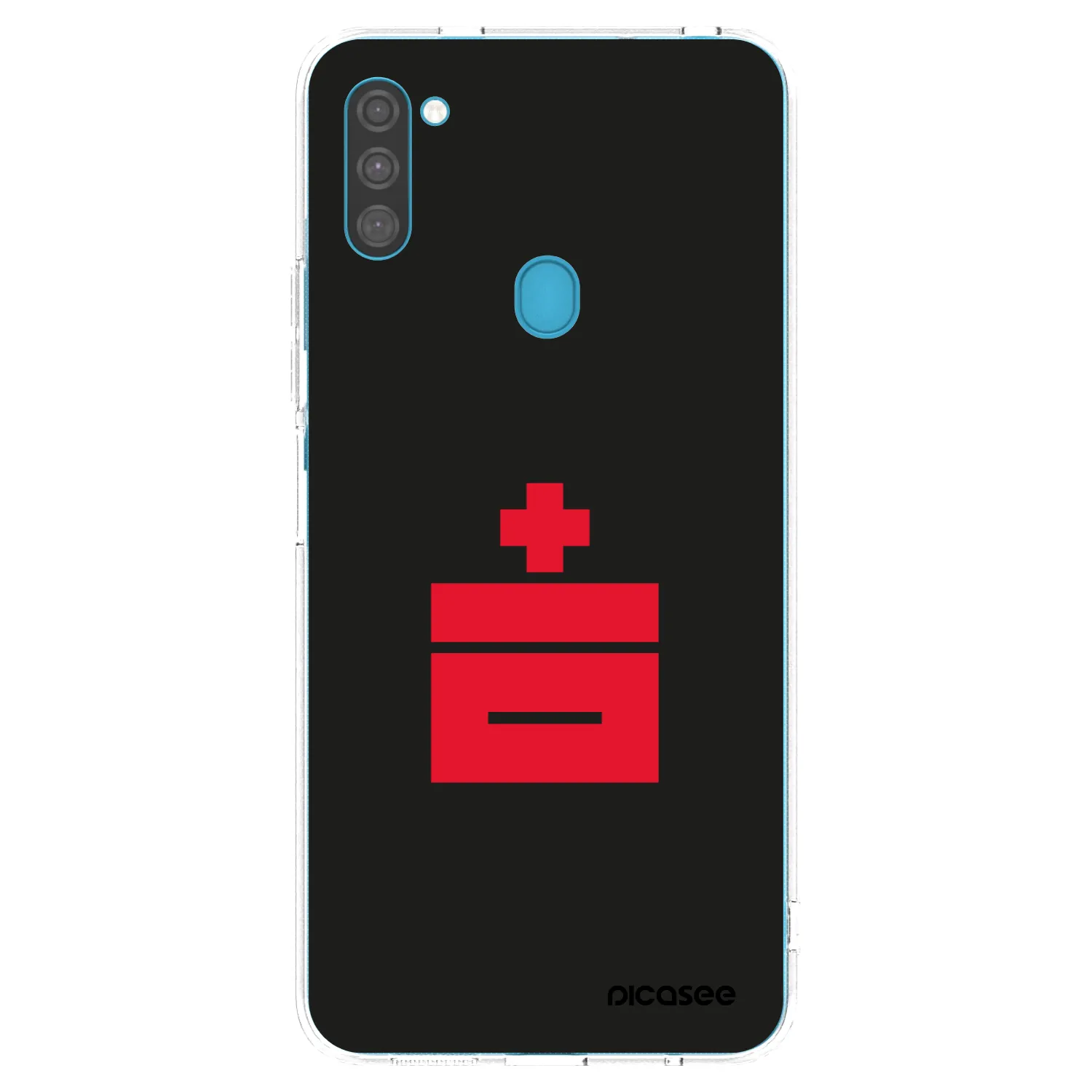 Picasee silikonový průhledný obal pro Samsung Galaxy M11 - Le Plastenciaga