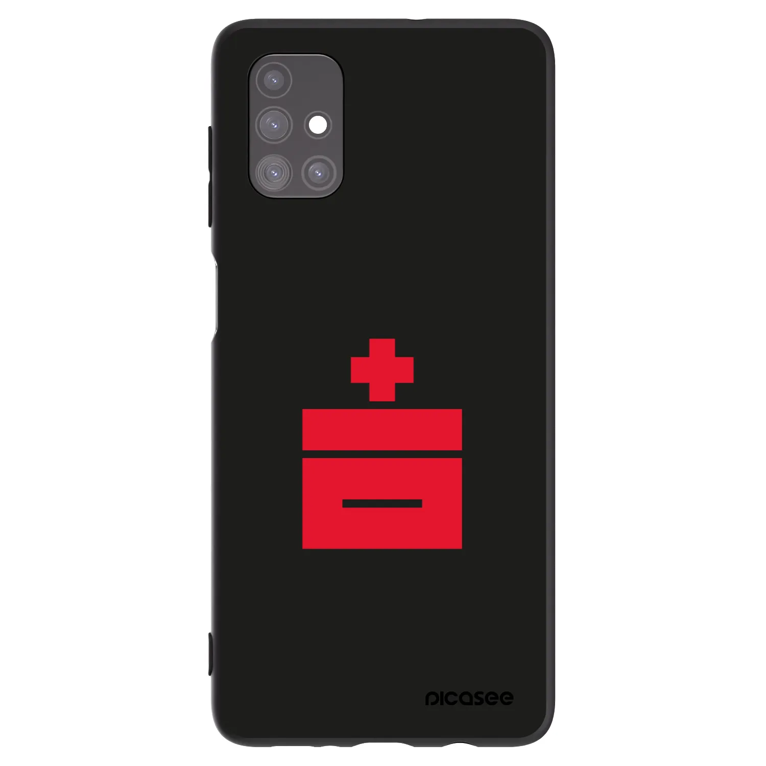 Picasee silikonový černý obal pro Samsung Galaxy M51 M515F - Le Plastenciaga
