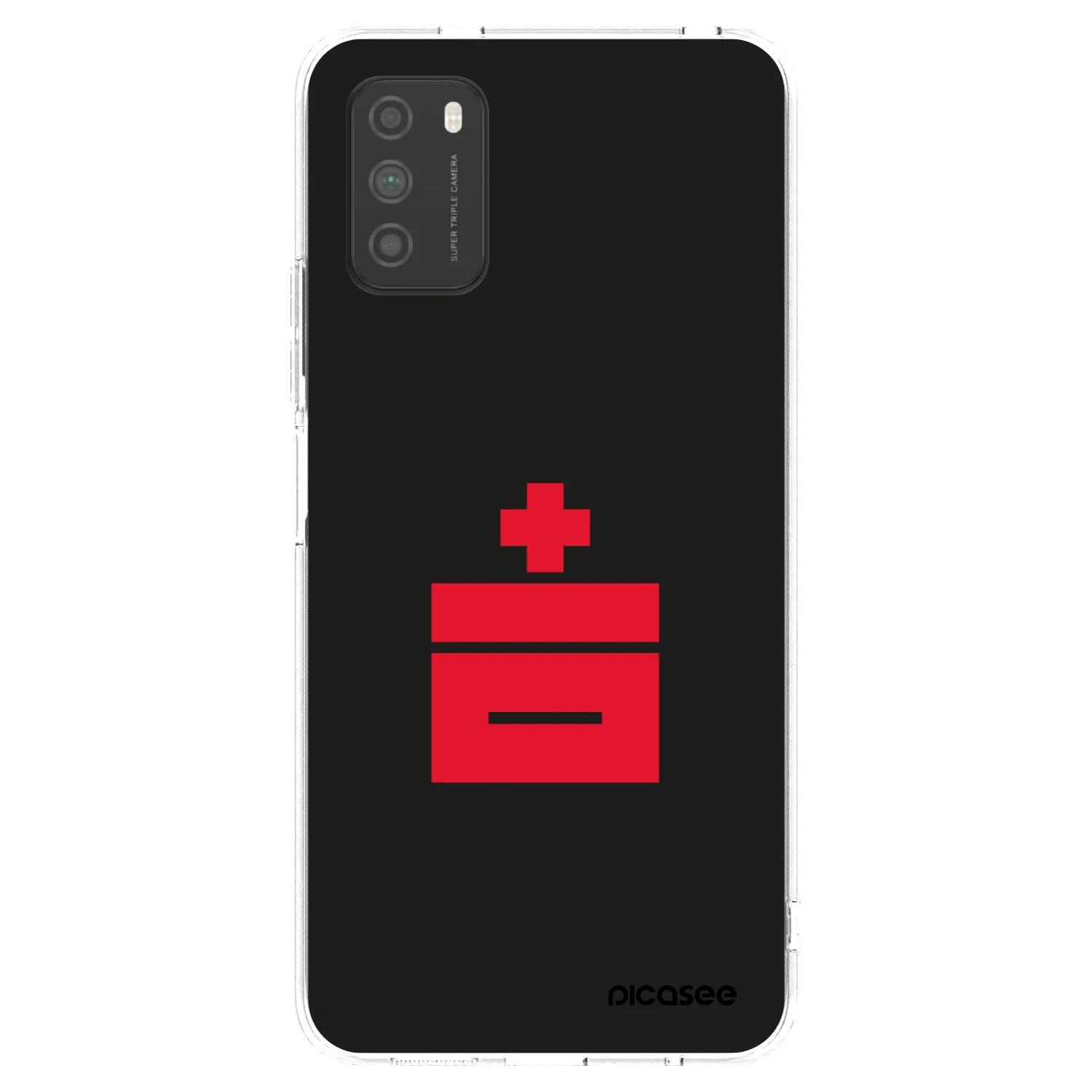 Picasee silikonový průhledný obal pro Xiaomi Poco M3 - Le Plastenciaga