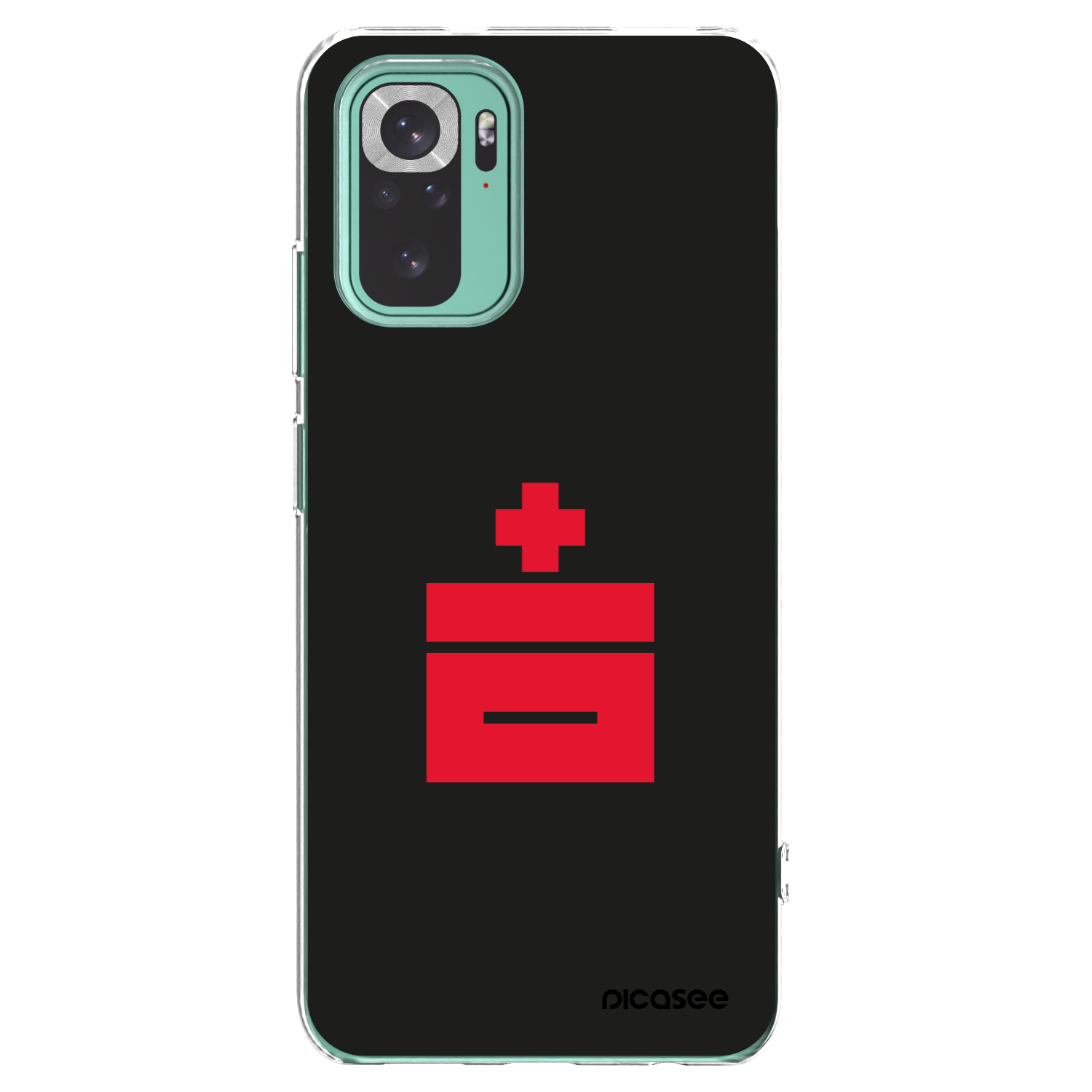 Picasee silikonový průhledný obal pro Xiaomi Redmi Note 10 Pro - Le Plastenciaga