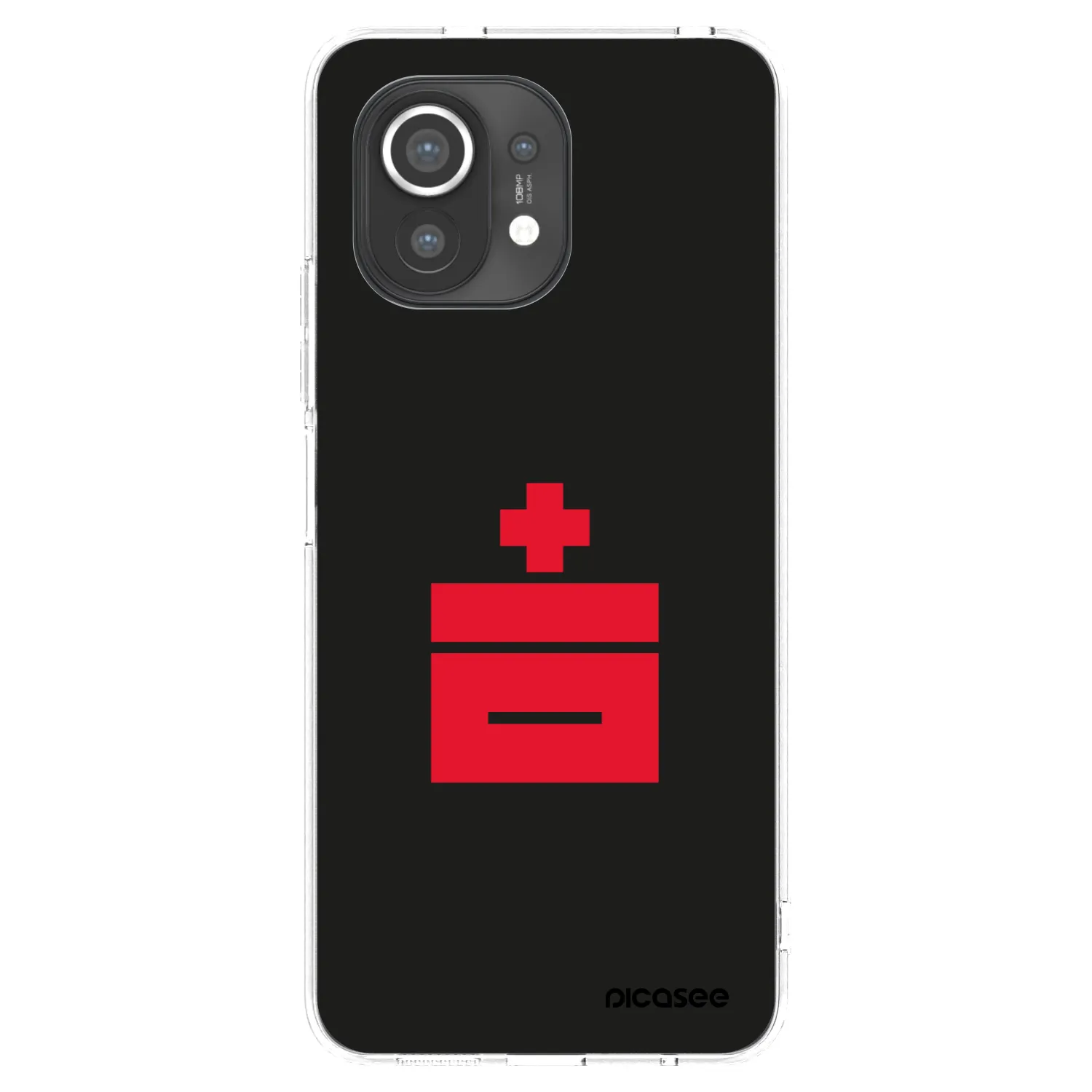 Picasee silikonový průhledný obal pro Xiaomi Mi 11 - Le Plastenciaga