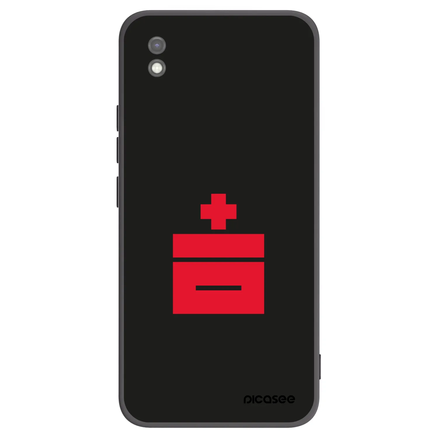 Picasee silikonový černý obal pro Xiaomi Redmi 9AT - Le Plastenciaga