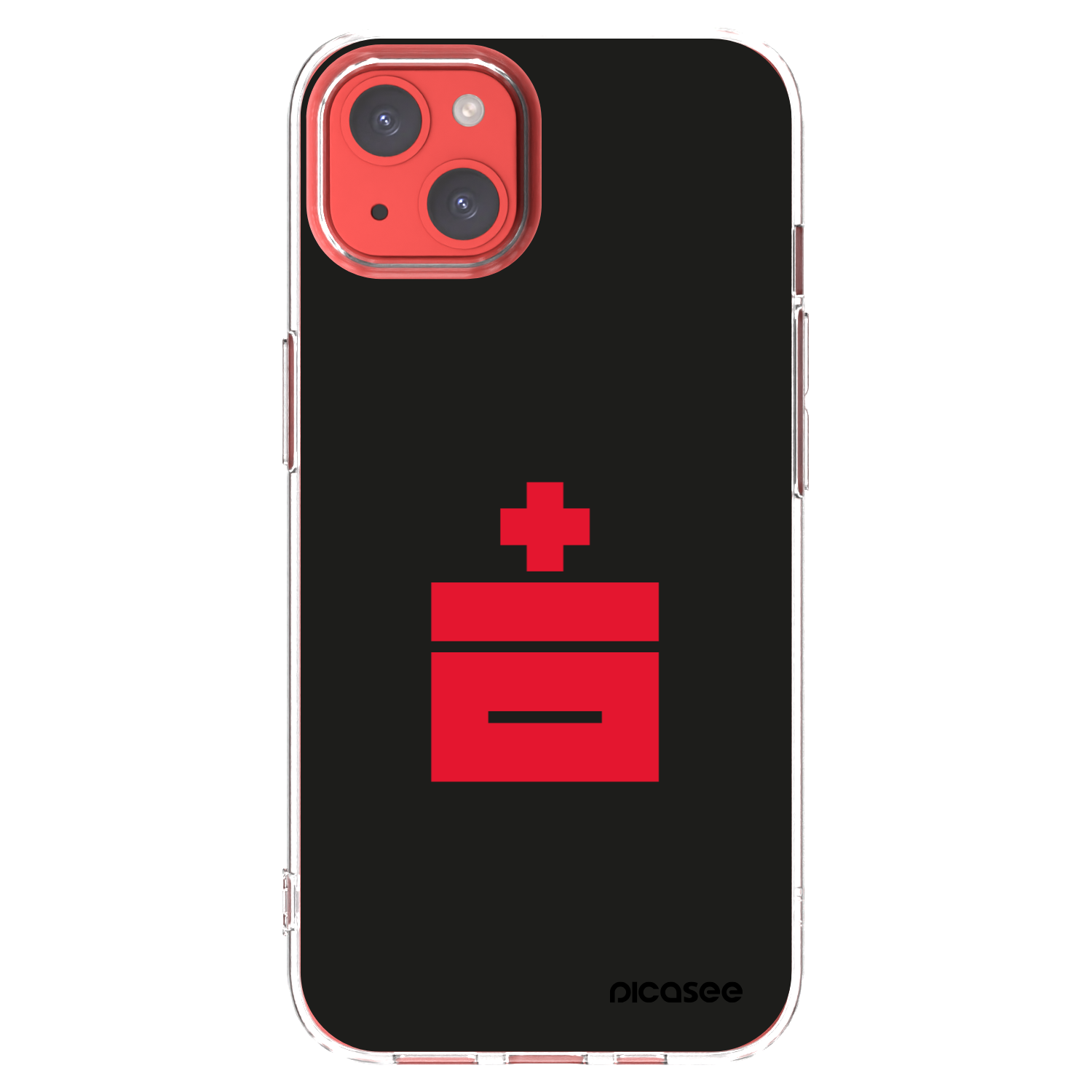 Picasee silikonový průhledný obal pro Apple iPhone 13 - Le Plastenciaga