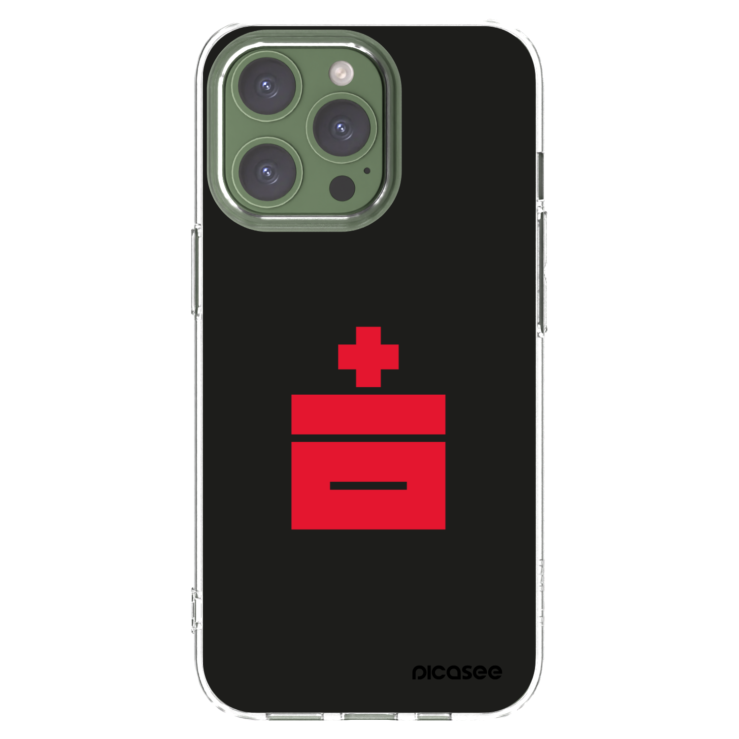 Picasee silikonový průhledný obal pro Apple iPhone 13 Pro - Le Plastenciaga