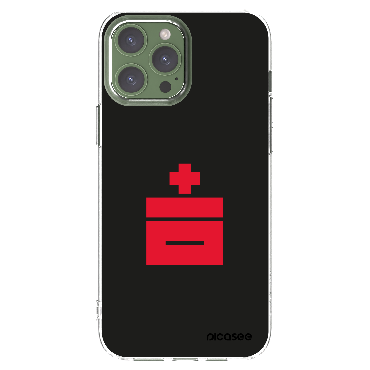 Picasee silikonový průhledný obal pro Apple iPhone 13 Pro Max - Le Plastenciaga