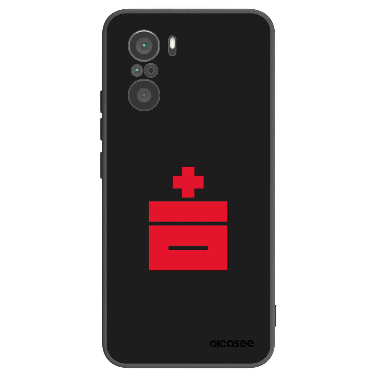 Picasee silikonový černý obal pro Xiaomi Poco F3 - Le Plastenciaga