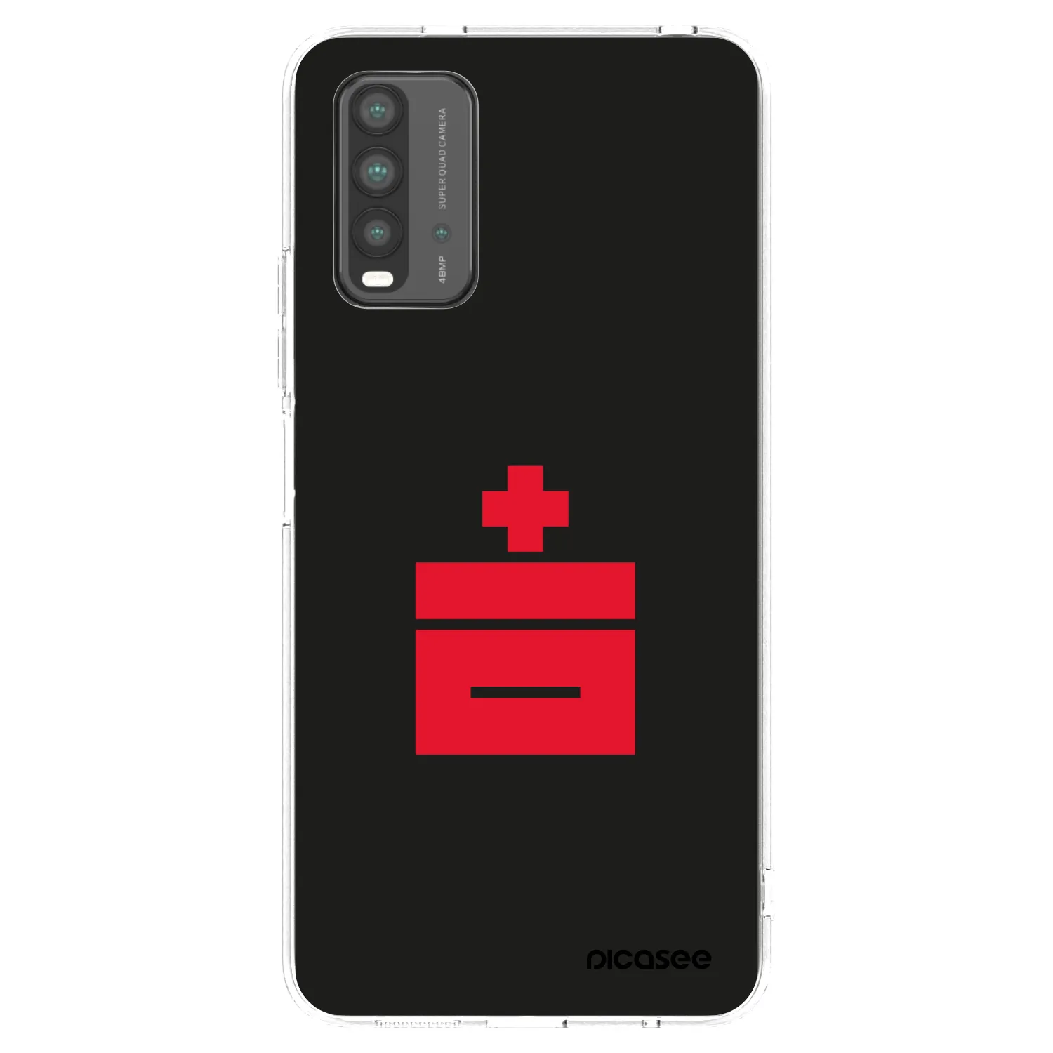 Picasee silikonový průhledný obal pro Xiaomi Redmi 9T - Le Plastenciaga