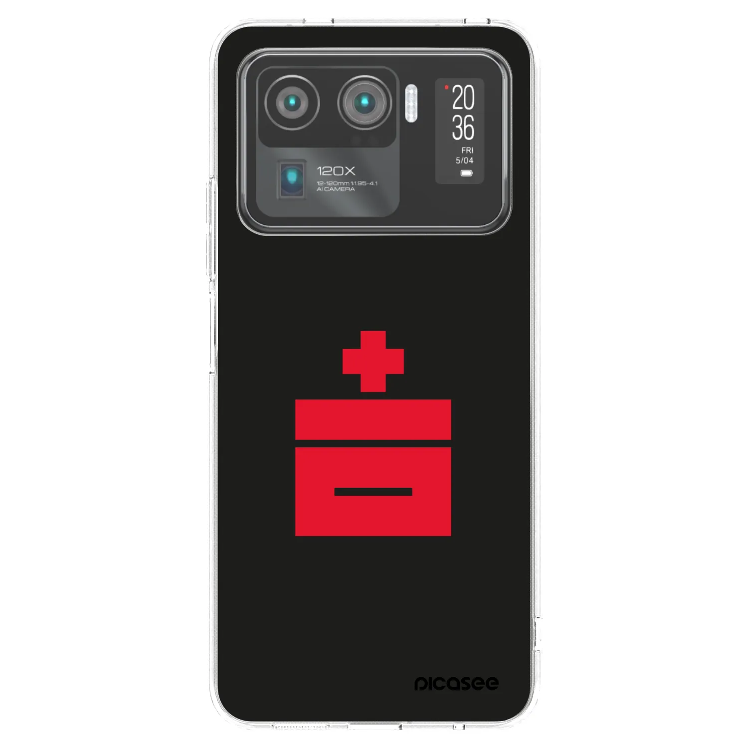 Picasee silikonový průhledný obal pro Xiaomi Mi 11 Ultra - Le Plastenciaga
