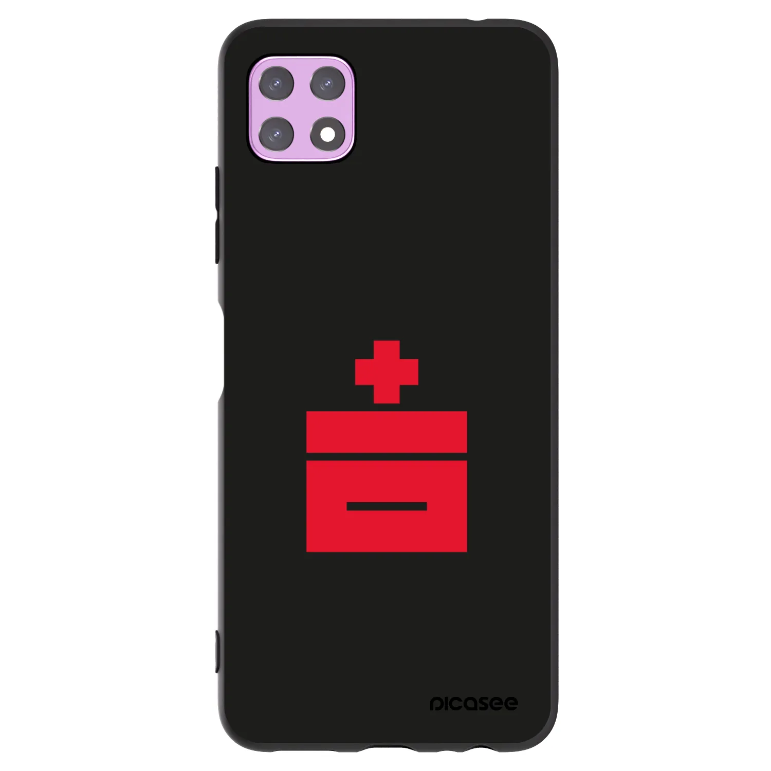 Picasee silikonový černý obal pro Samsung Galaxy A22 A226B 5G - Le Plastenciaga