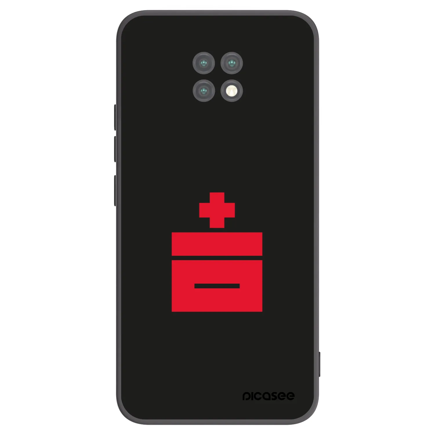 Picasee silikonový černý obal pro Xiaomi Redmi Note 9T - Le Plastenciaga