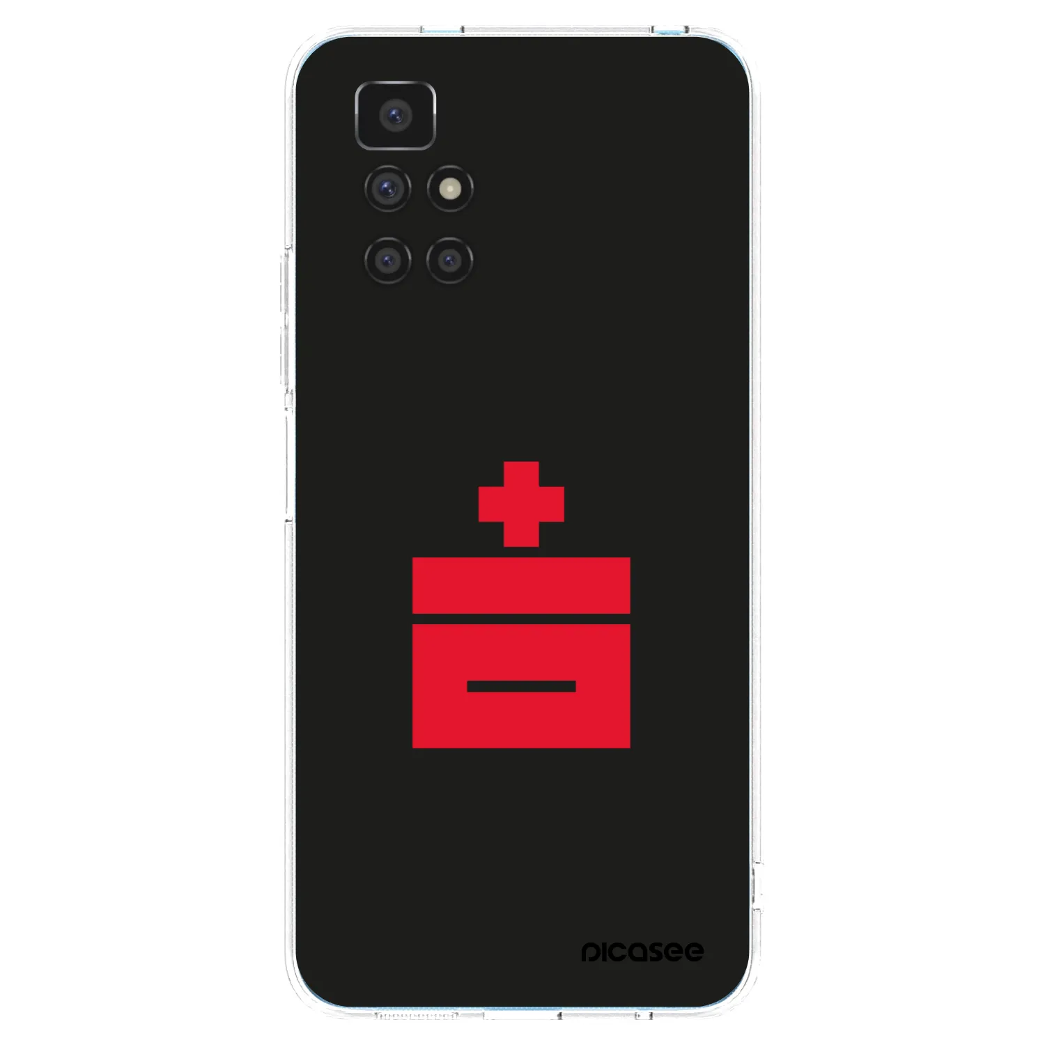 Picasee silikonový průhledný obal pro Xiaomi Redmi 10 - Le Plastenciaga