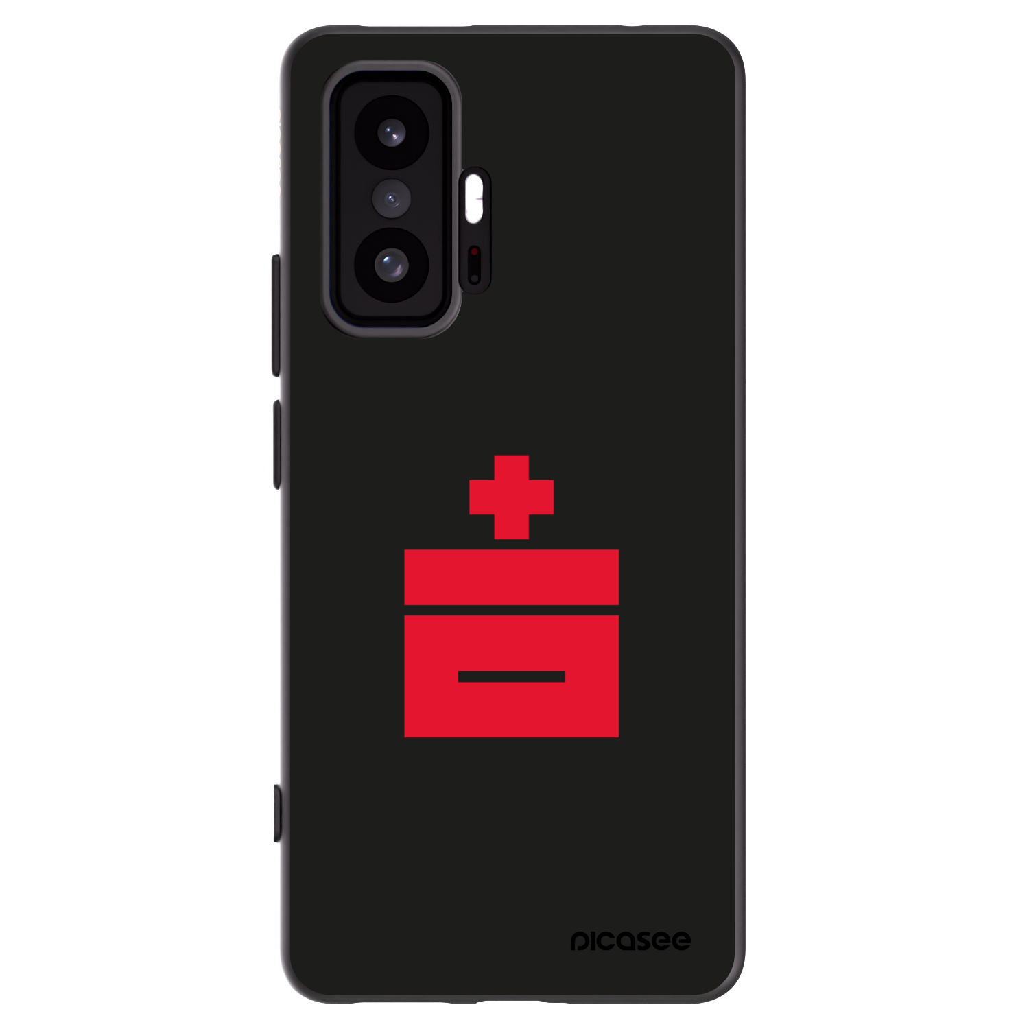 Picasee silikonový černý obal pro Xiaomi 11T - Le Plastenciaga