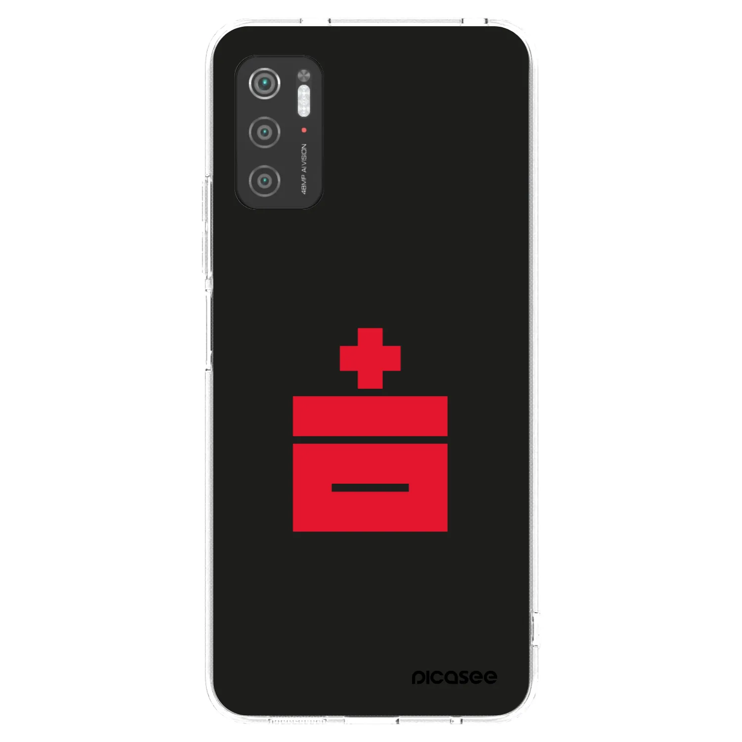 Picasee silikonový průhledný obal pro Xiaomi Poco M3 Pro 5G - Le Plastenciaga