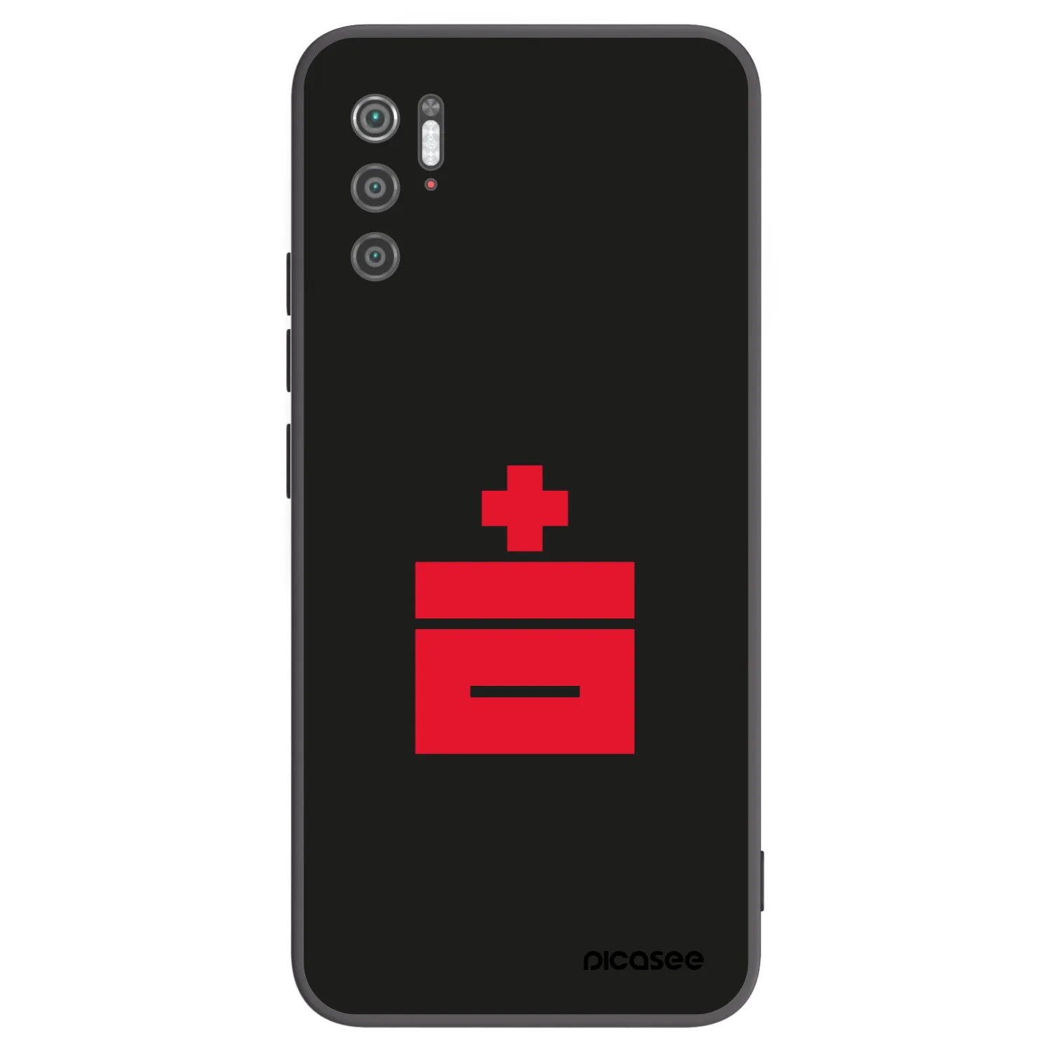 Picasee silikonový černý obal pro Xiaomi Poco M3 Pro 5G - Le Plastenciaga