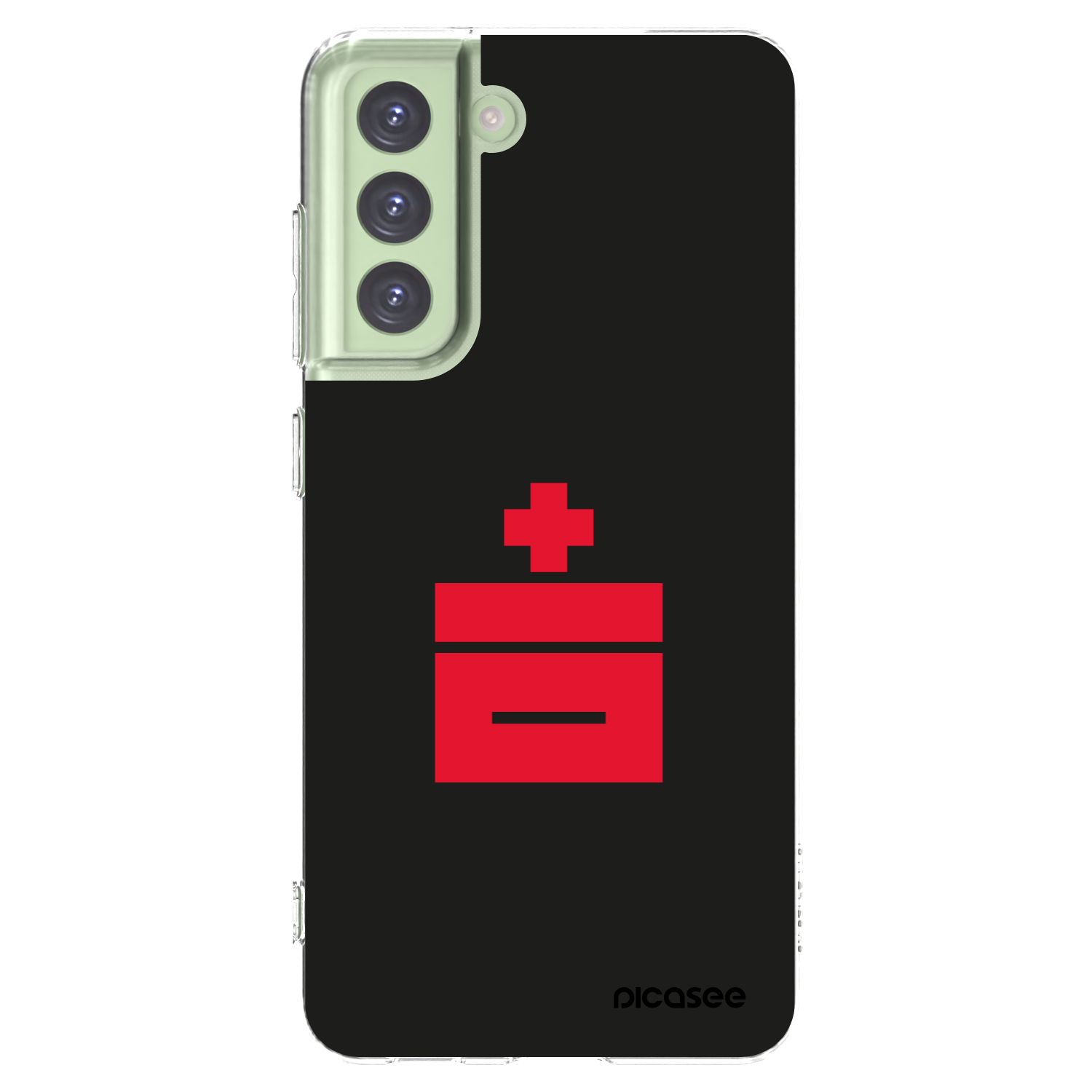 Picasee silikonový průhledný obal pro Samsung Galaxy S21 FE 5G - Le Plastenciaga