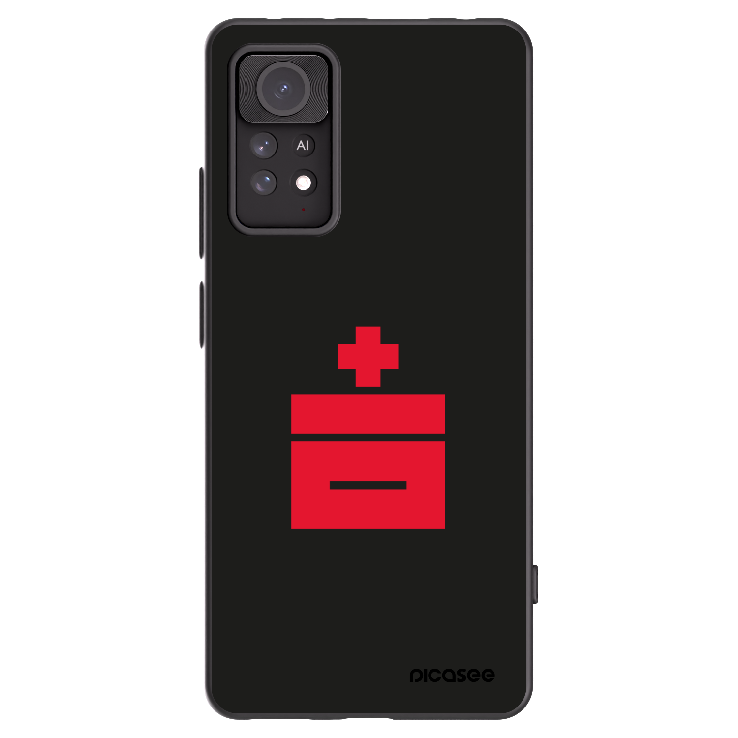 Picasee silikonový černý obal pro Xiaomi Redmi Note 11 Pro 5G - Le Plastenciaga