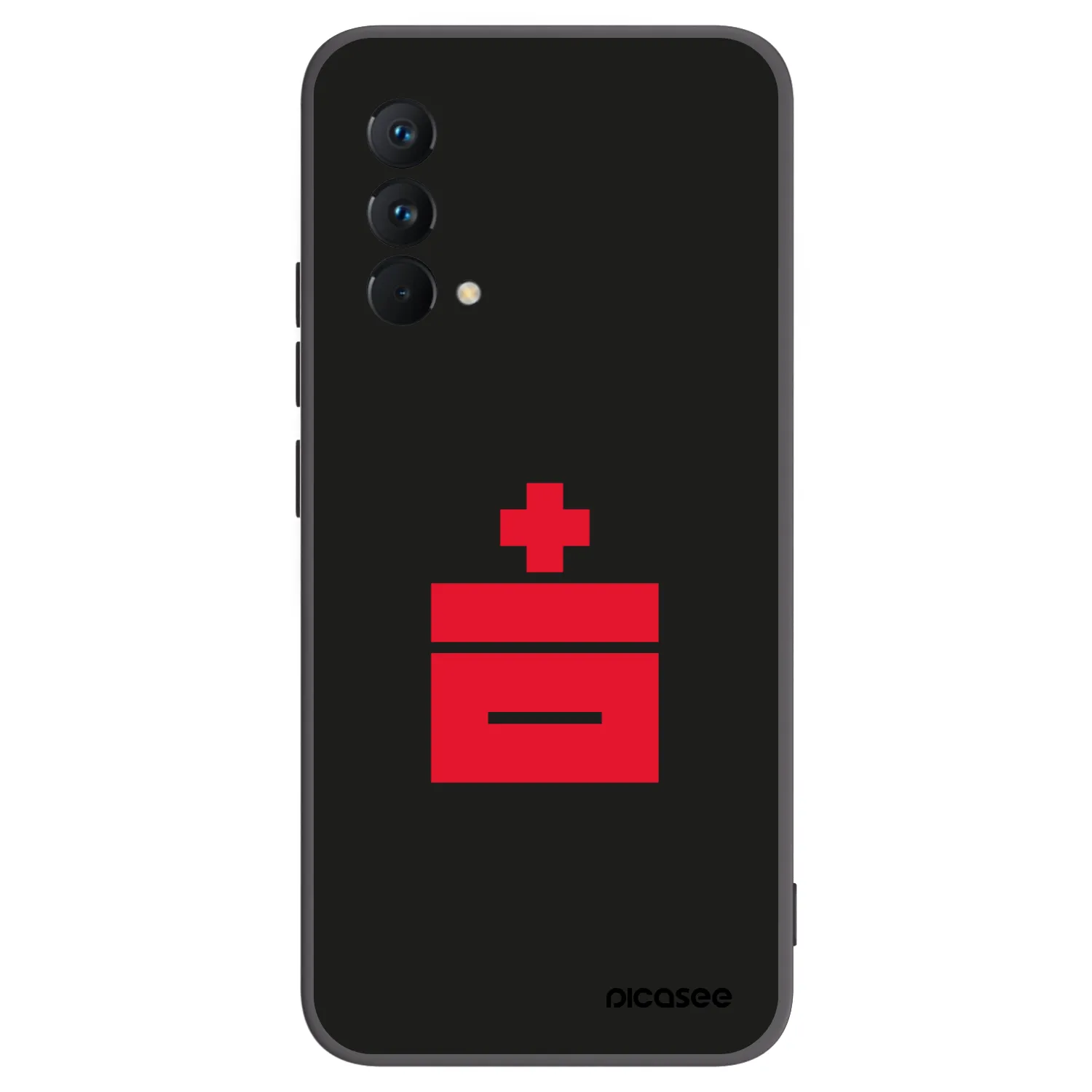 Picasee silikonový černý obal pro Realme GT Master Edition 5G - Le Plastenciaga