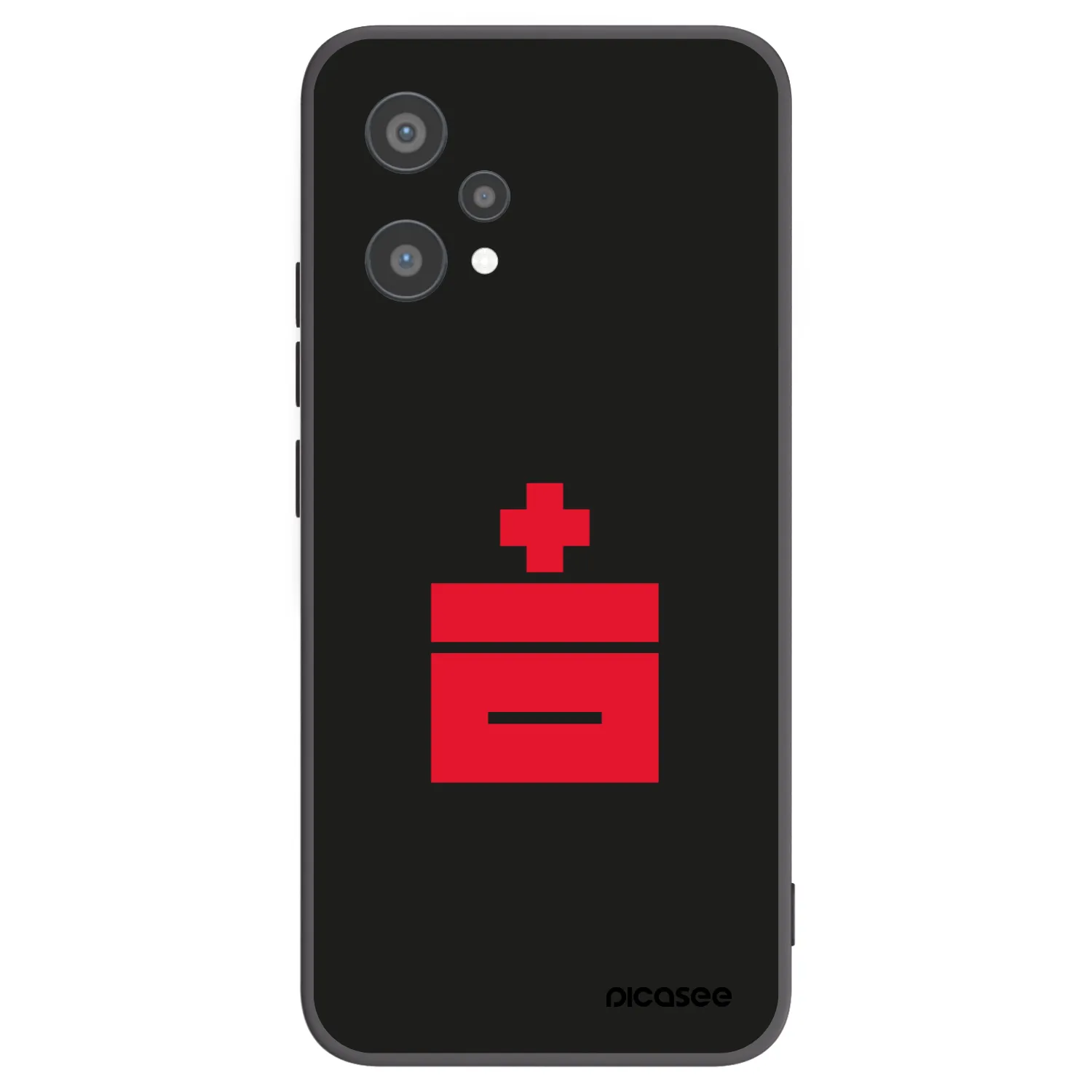 Picasee silikonový černý obal pro Realme 9 Pro 5G - Le Plastenciaga