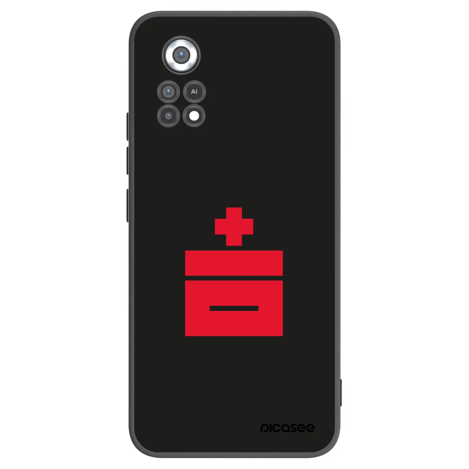 Picasee silikonový černý obal pro Xiaomi Poco X4 Pro 5G - Le Plastenciaga