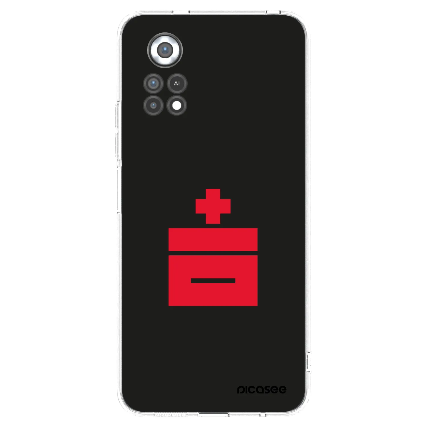 Picasee silikonový průhledný obal pro Xiaomi Poco X4 Pro 5G - Le Plastenciaga