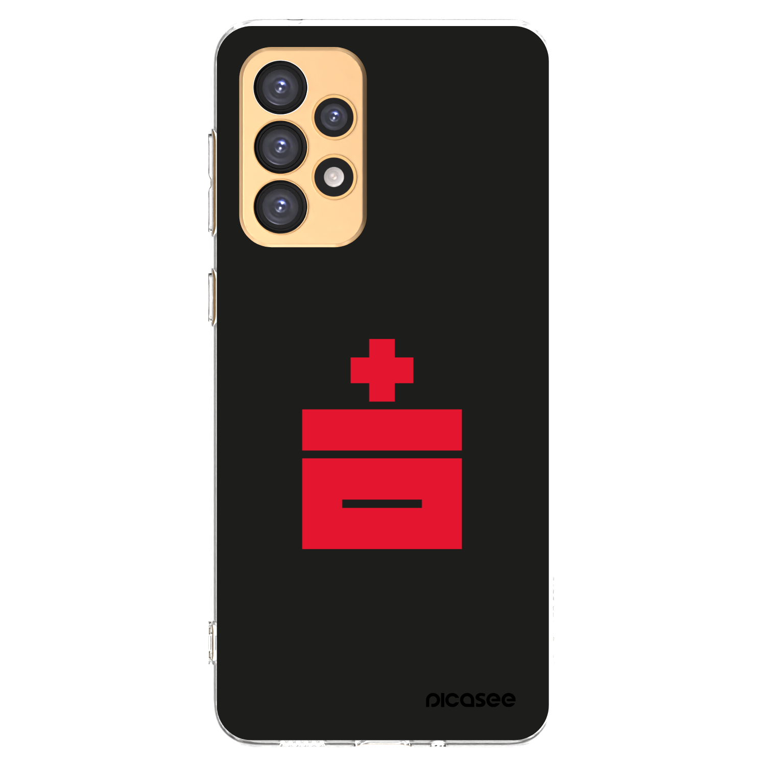 Picasee silikonový průhledný obal pro Samsung Galaxy A33 5G A336 - Le Plastenciaga