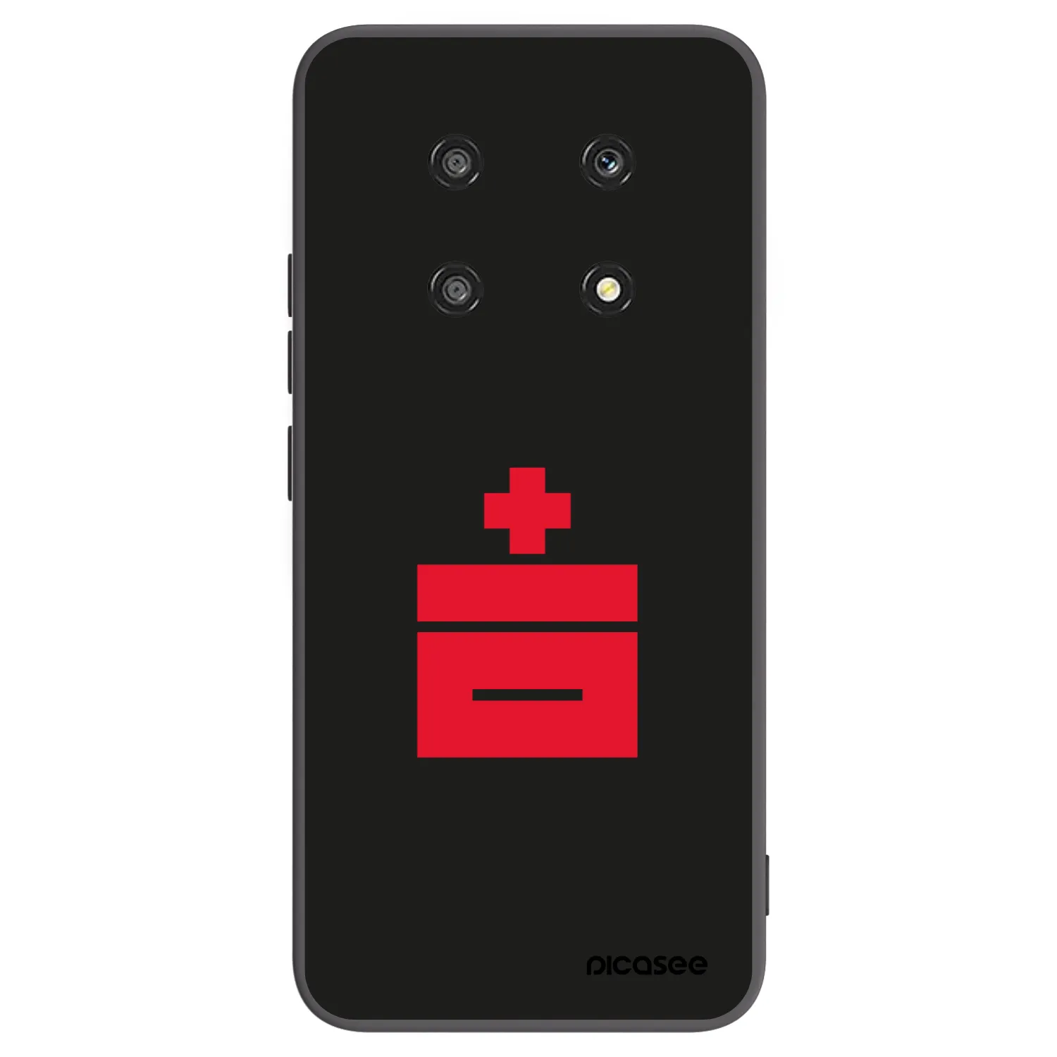 Picasee silikonový černý obal pro Honor Magic4 Lite 5G - Le Plastenciaga