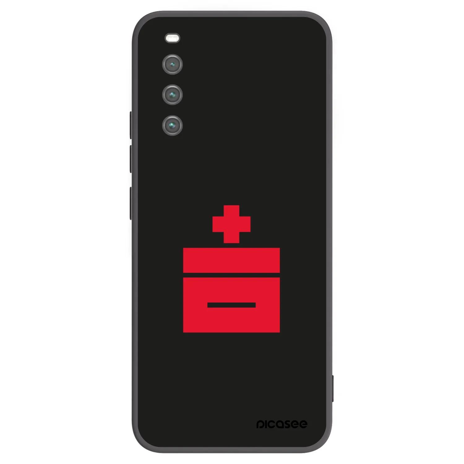 Picasee silikonový černý obal pro Sony Xperia 10 IV 5G - Le Plastenciaga