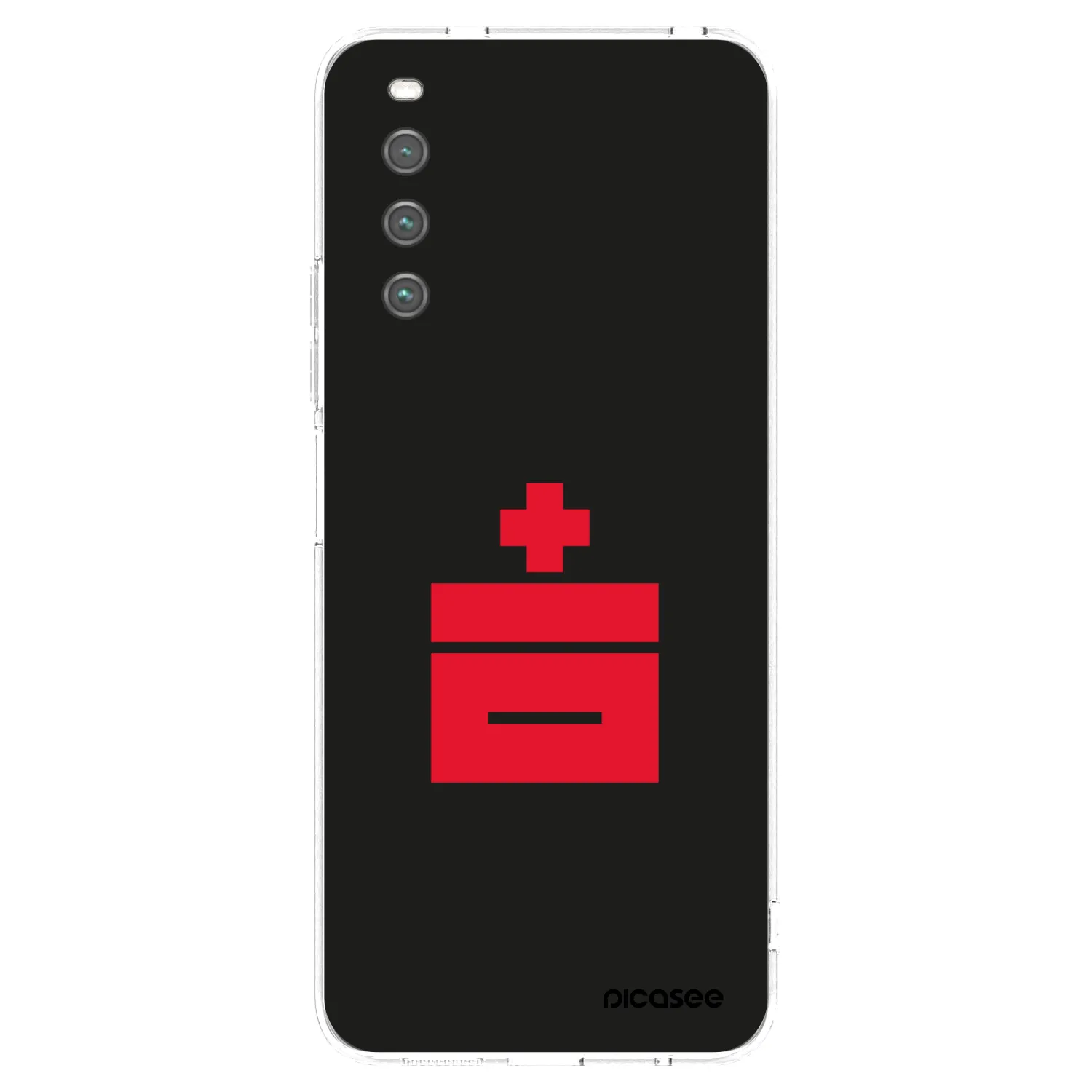 Picasee silikonový průhledný obal pro Sony Xperia 10 IV 5G - Le Plastenciaga