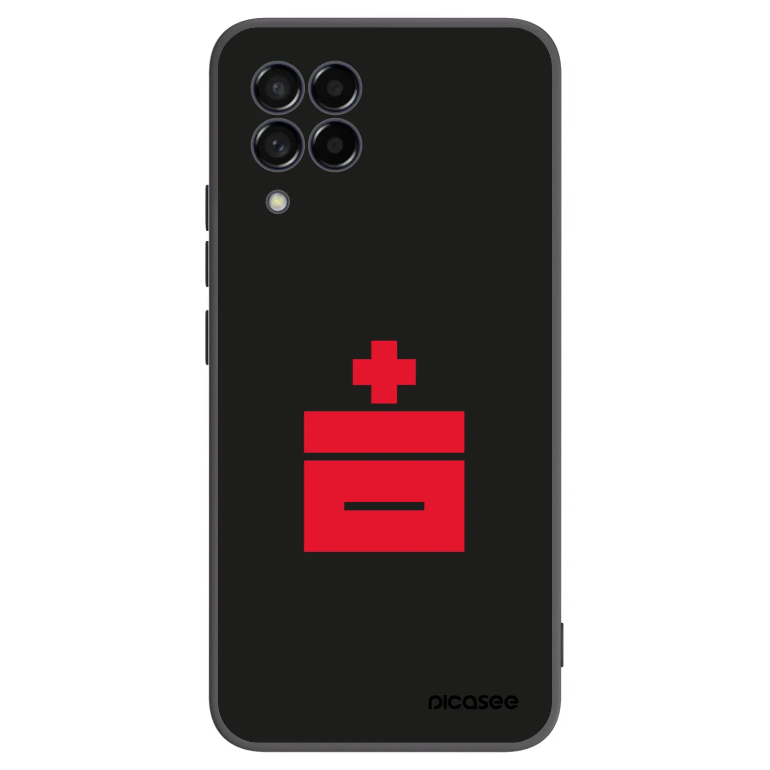 Picasee silikonový černý obal pro Samsung Galaxy M53 5G - Le Plastenciaga