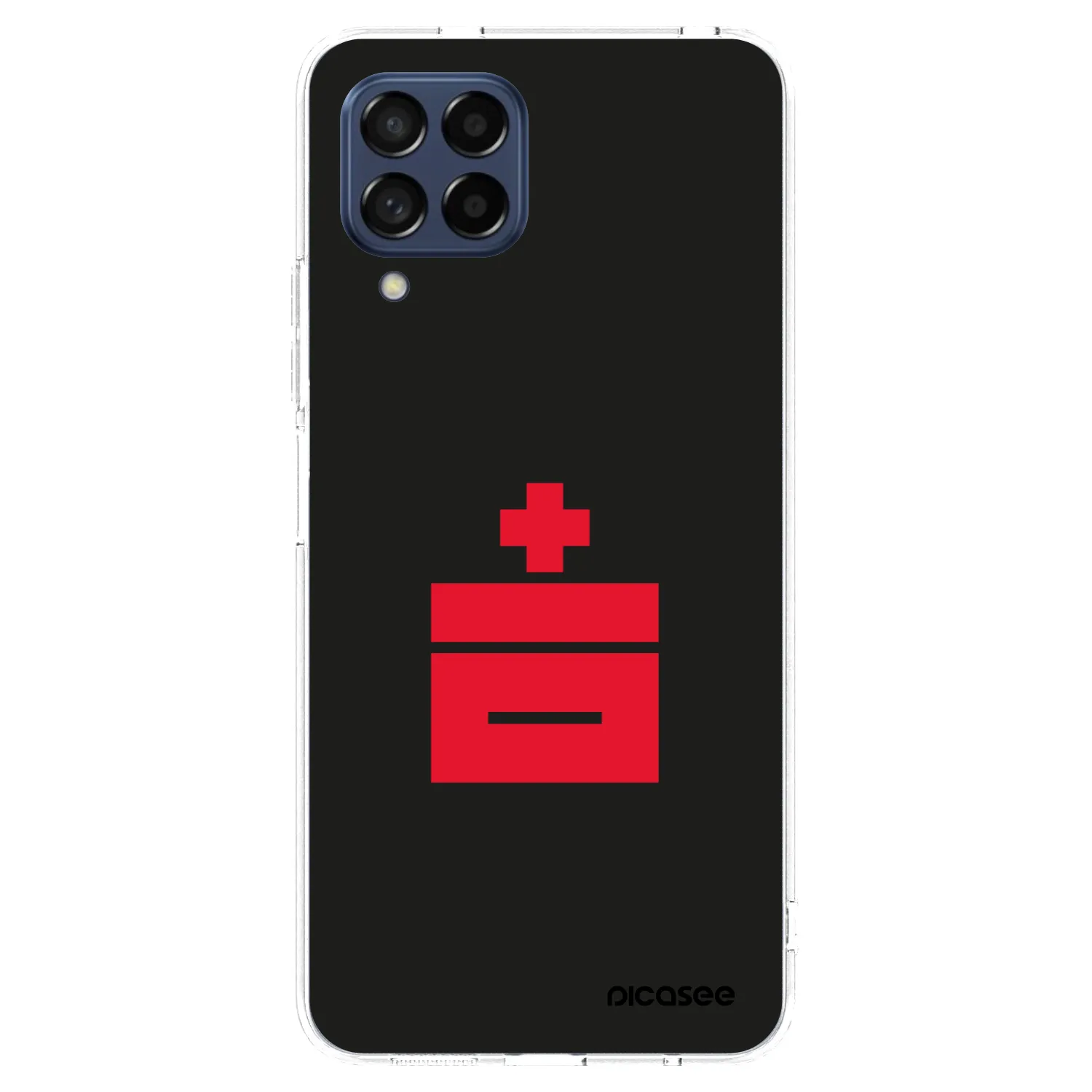 Picasee silikonový průhledný obal pro Samsung Galaxy M53 5G - Le Plastenciaga