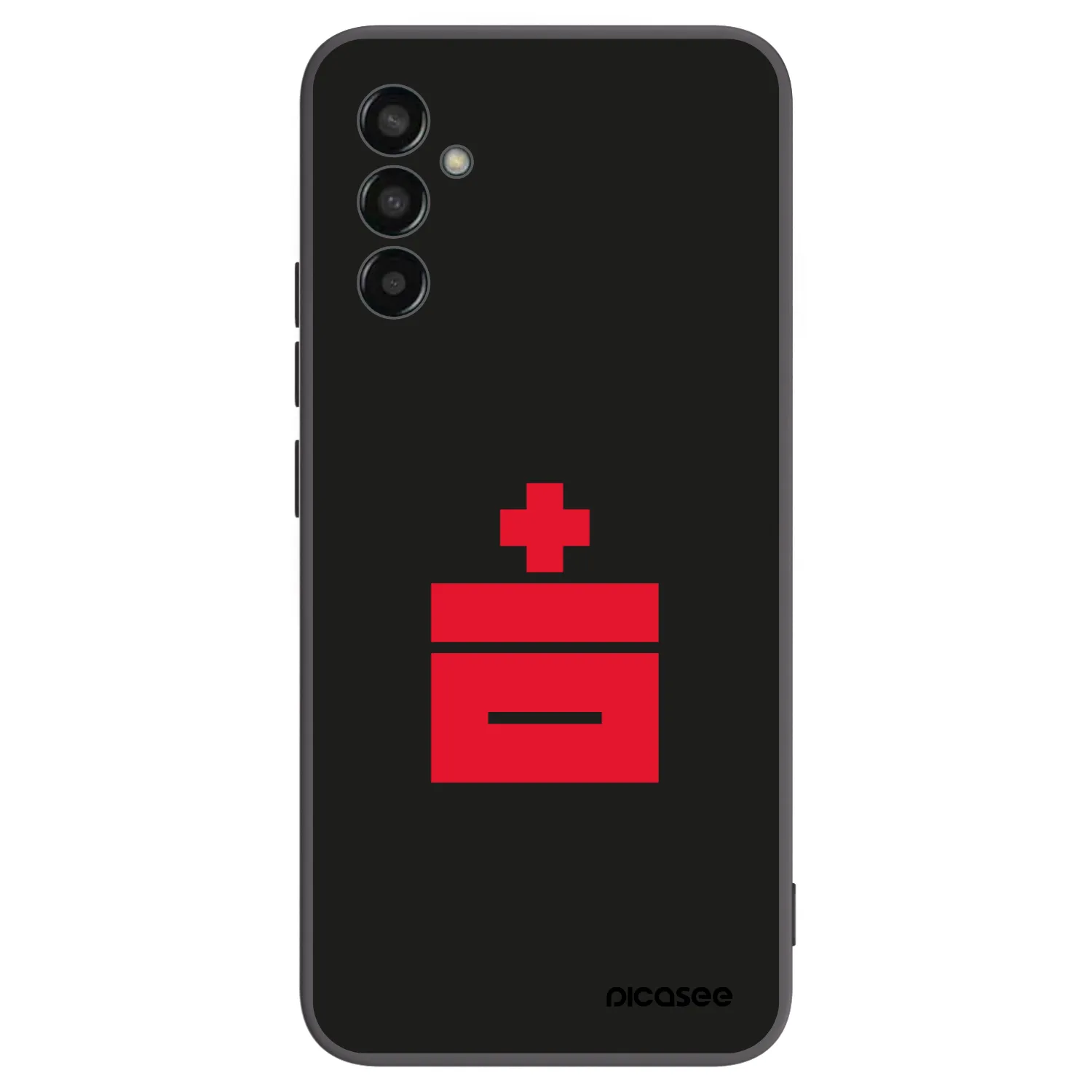Picasee silikonový černý obal pro Samsung Galaxy M13 M135F - Le Plastenciaga