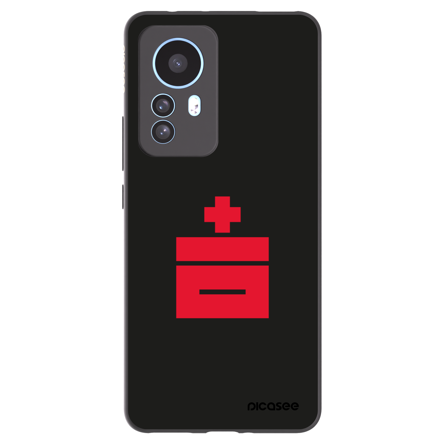 Picasee silikonový černý obal pro Xiaomi 12T - Le Plastenciaga