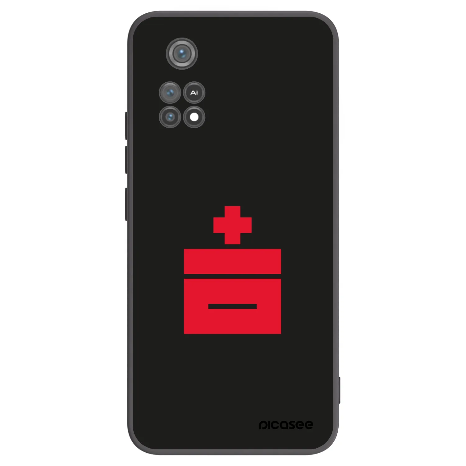 Picasee silikonový černý obal pro Xiaomi Poco M4 Pro - Le Plastenciaga