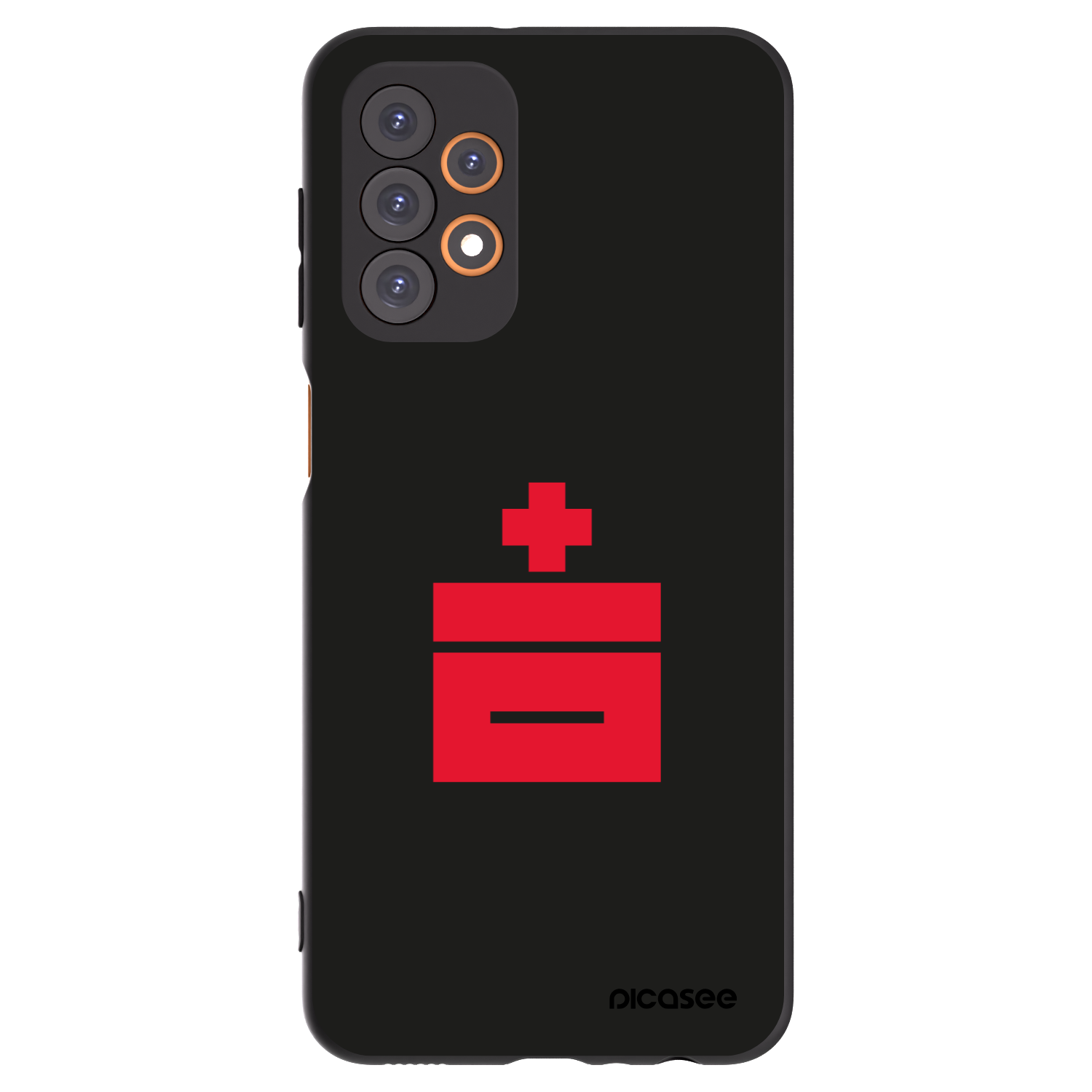 Picasee silikonový černý obal pro Samsung Galaxy A23 A236B 5G - Le Plastenciaga