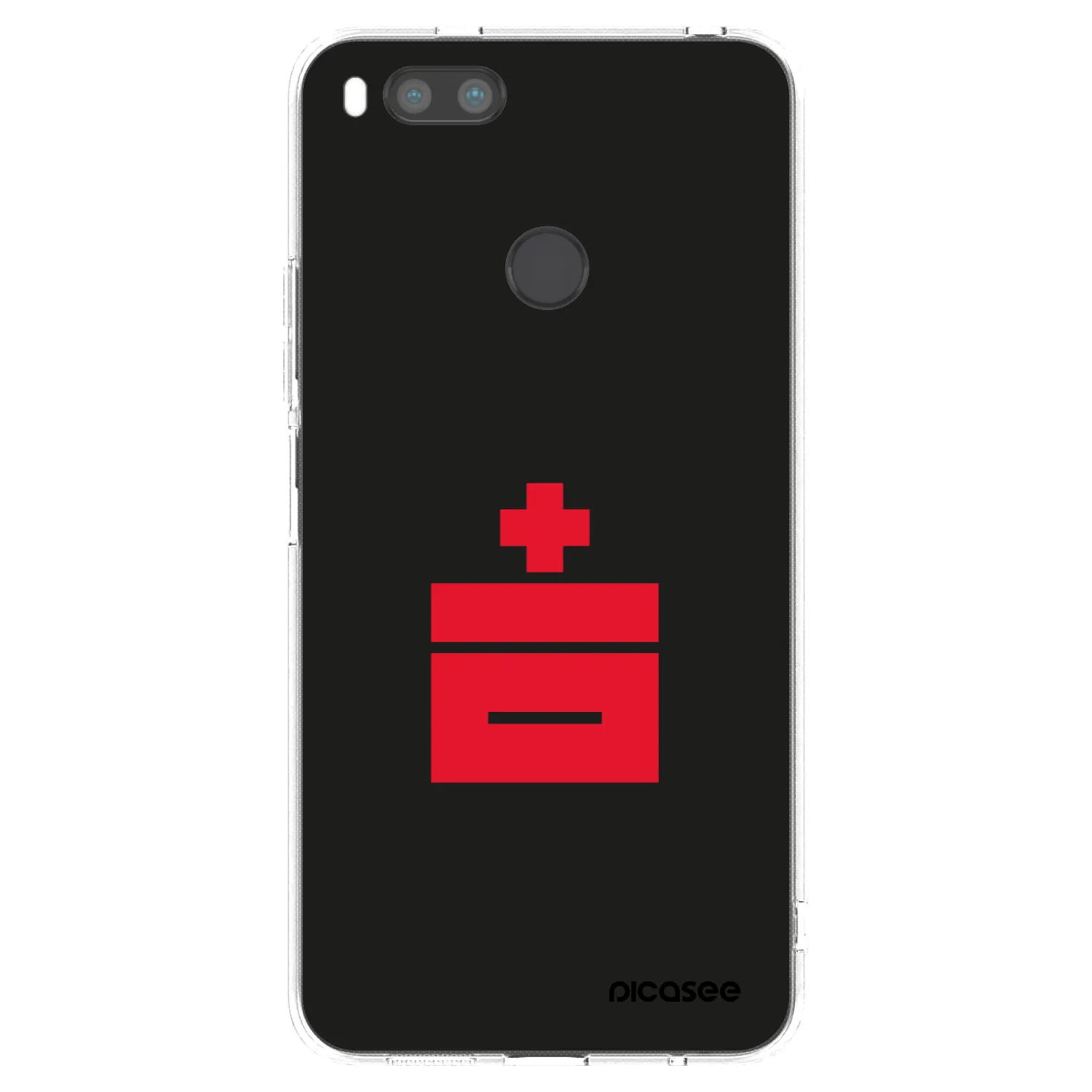 Picasee silikonový průhledný obal pro Xiaomi Redmi A1 - Le Plastenciaga