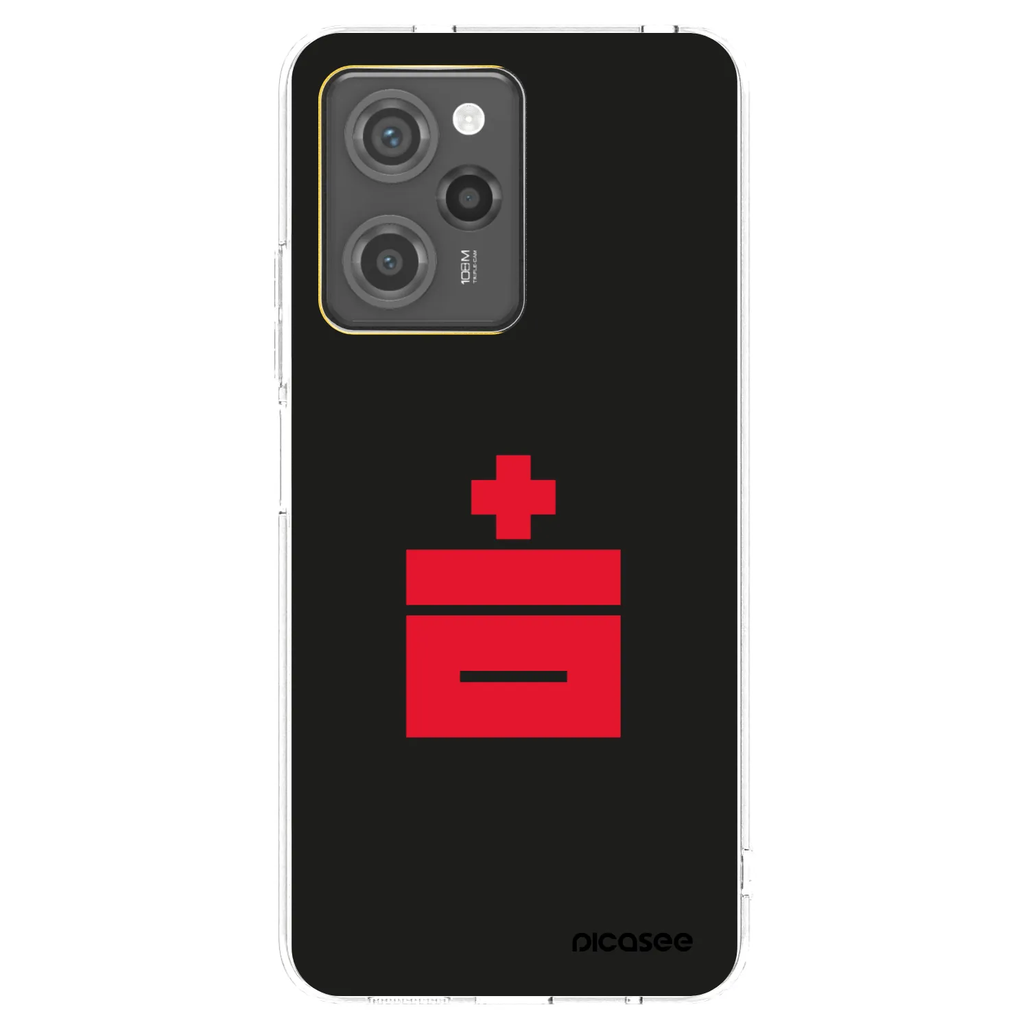 Picasee silikonový průhledný obal pro Xiaomi Poco X5 Pro - Le Plastenciaga