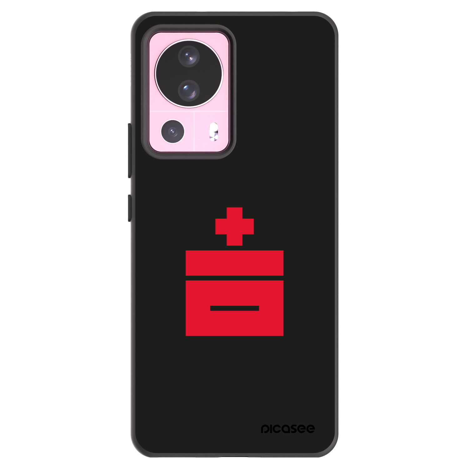 Picasee silikonový černý obal pro Xiaomi 13 Lite - Le Plastenciaga