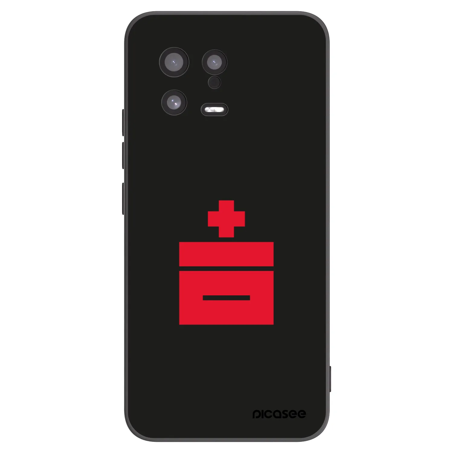 Picasee silikonový černý obal pro Xiaomi 13 - Le Plastenciaga