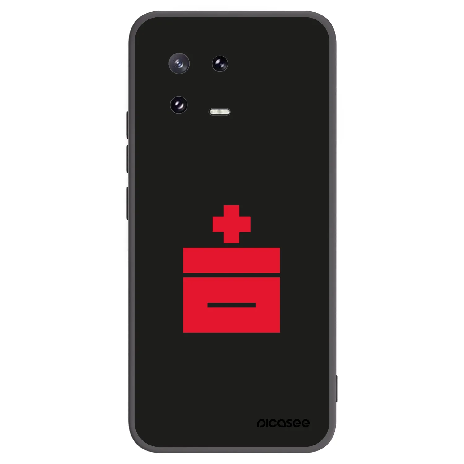 Picasee silikonový černý obal pro Xiaomi 13 Pro - Le Plastenciaga