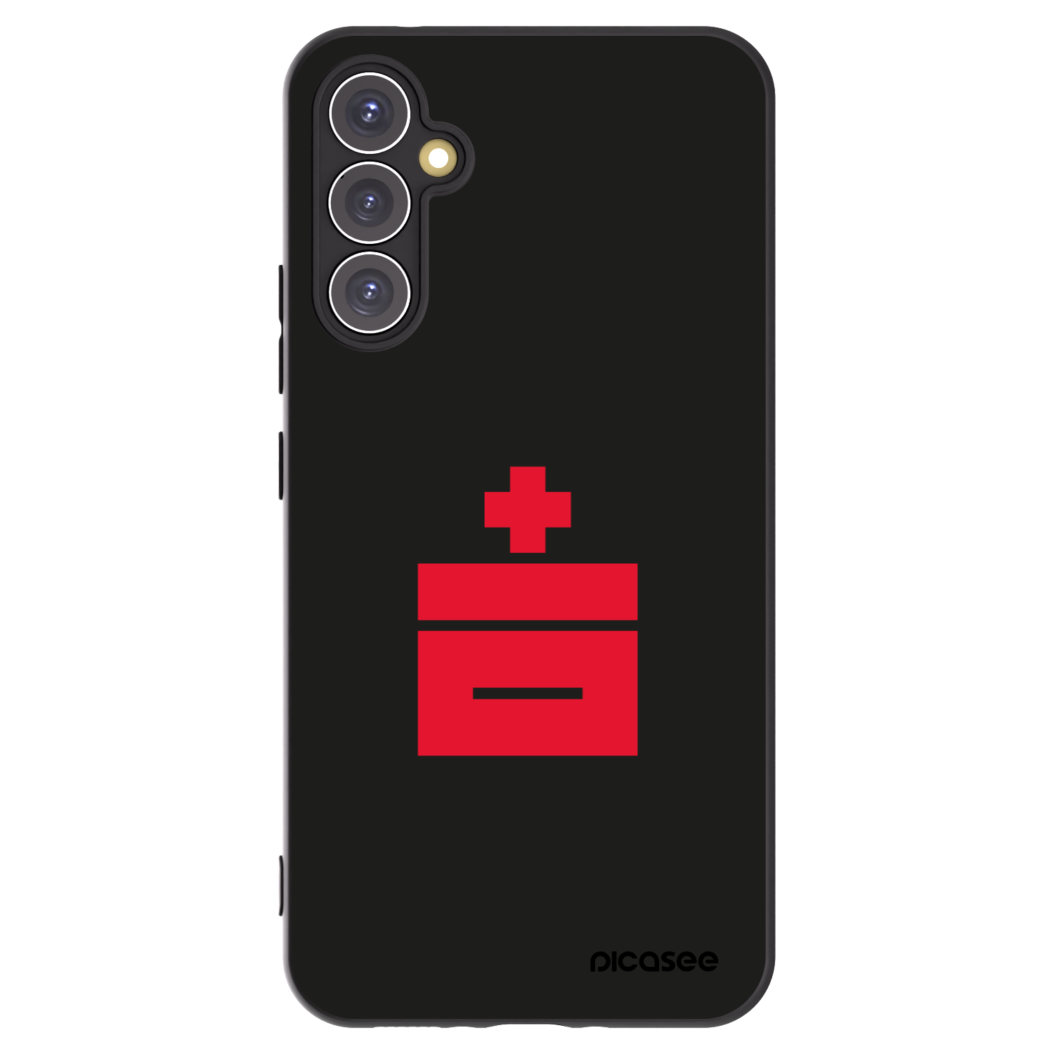 Picasee silikonový černý obal pro Samsung Galaxy A34 5G A346B - Le Plastenciaga