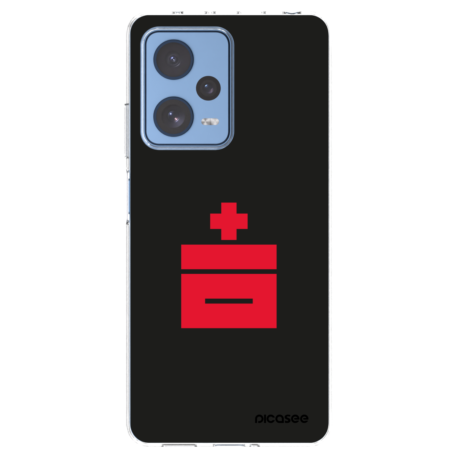 Picasee silikonový průhledný obal pro Xiaomi Redmi Note 12 Pro 5G - Le Plastenciaga