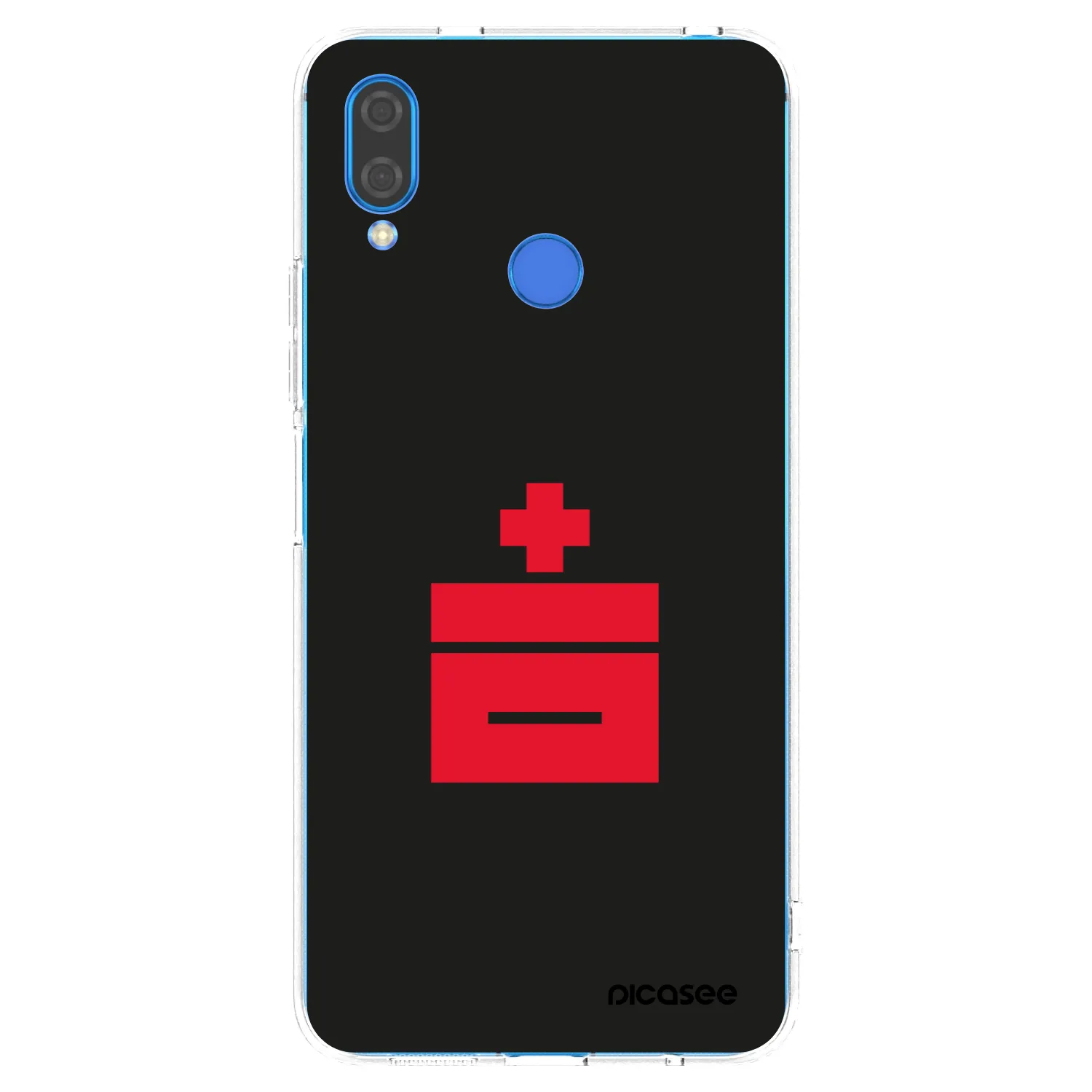 Picasee silikonový průhledný obal pro Huawei Nova 3 - Le Plastenciaga