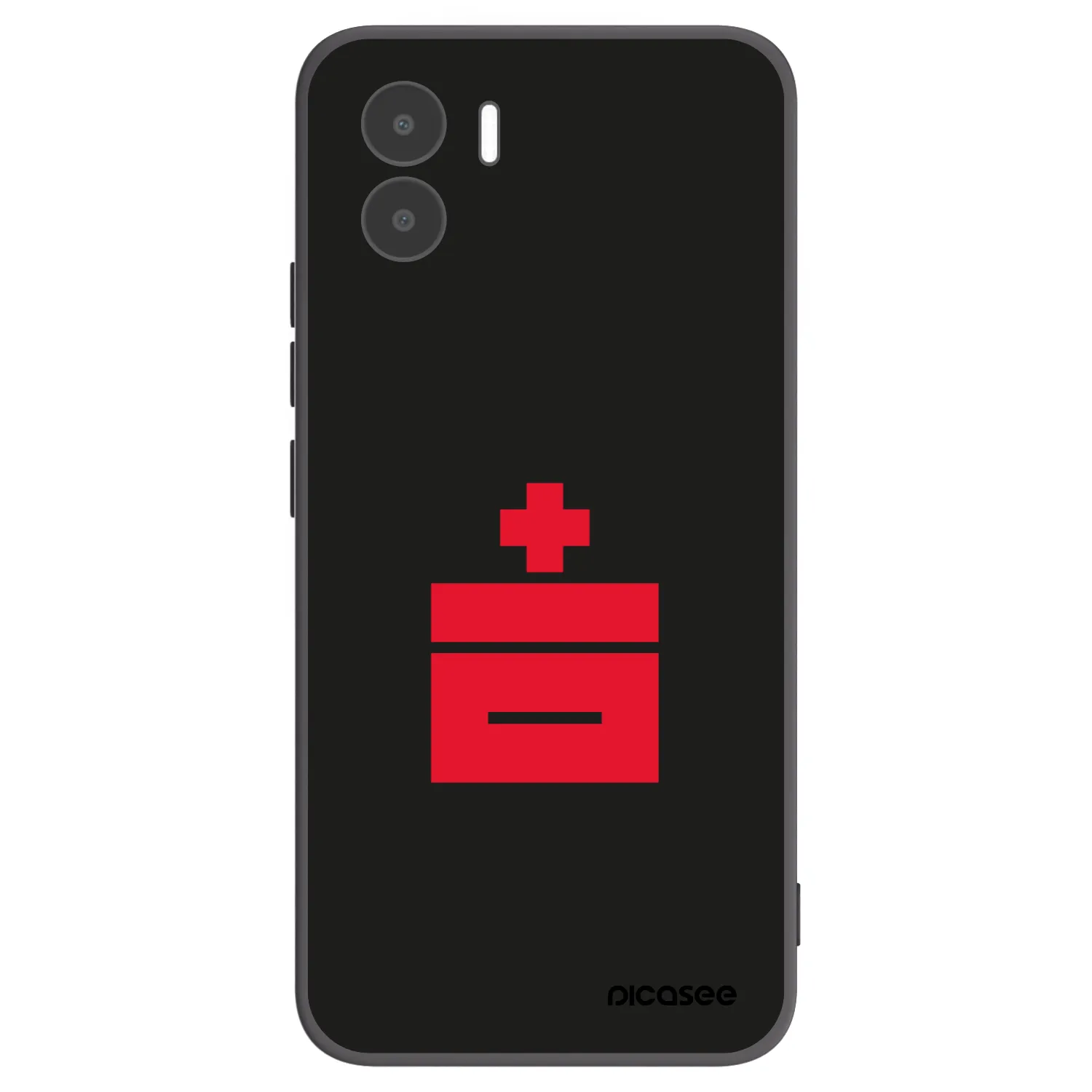 Picasee silikonový černý obal pro Xiaomi Redmi A2 - Le Plastenciaga